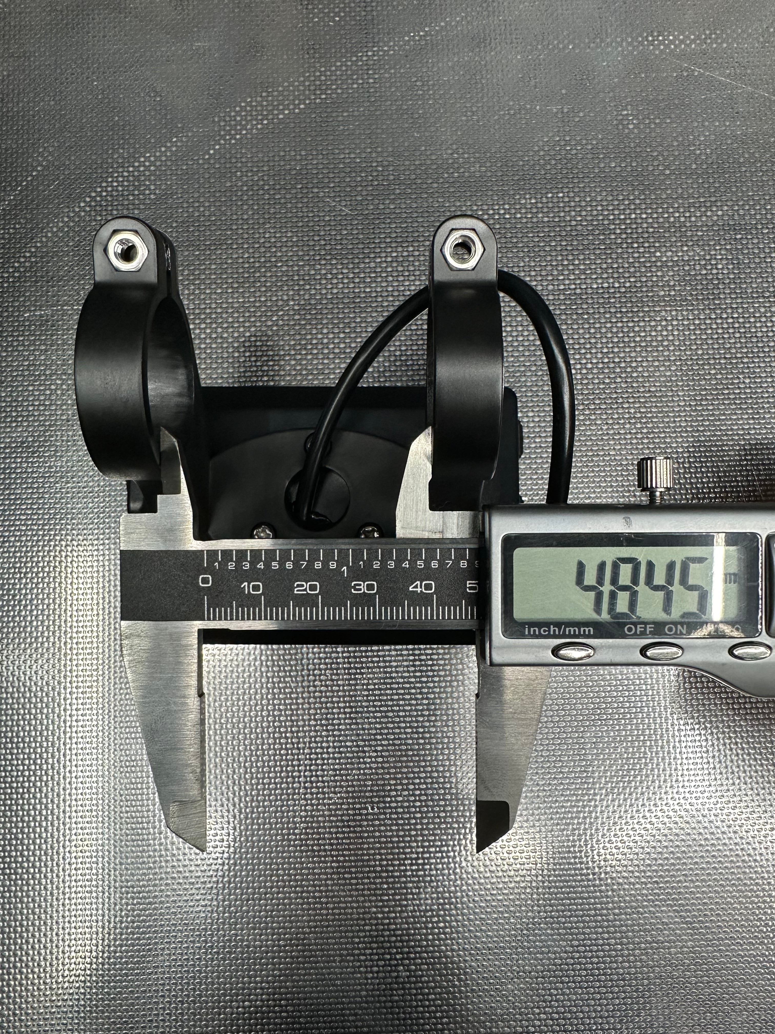 Charged E Ride Pro display adapter for Warp 9 Transformer bar mount