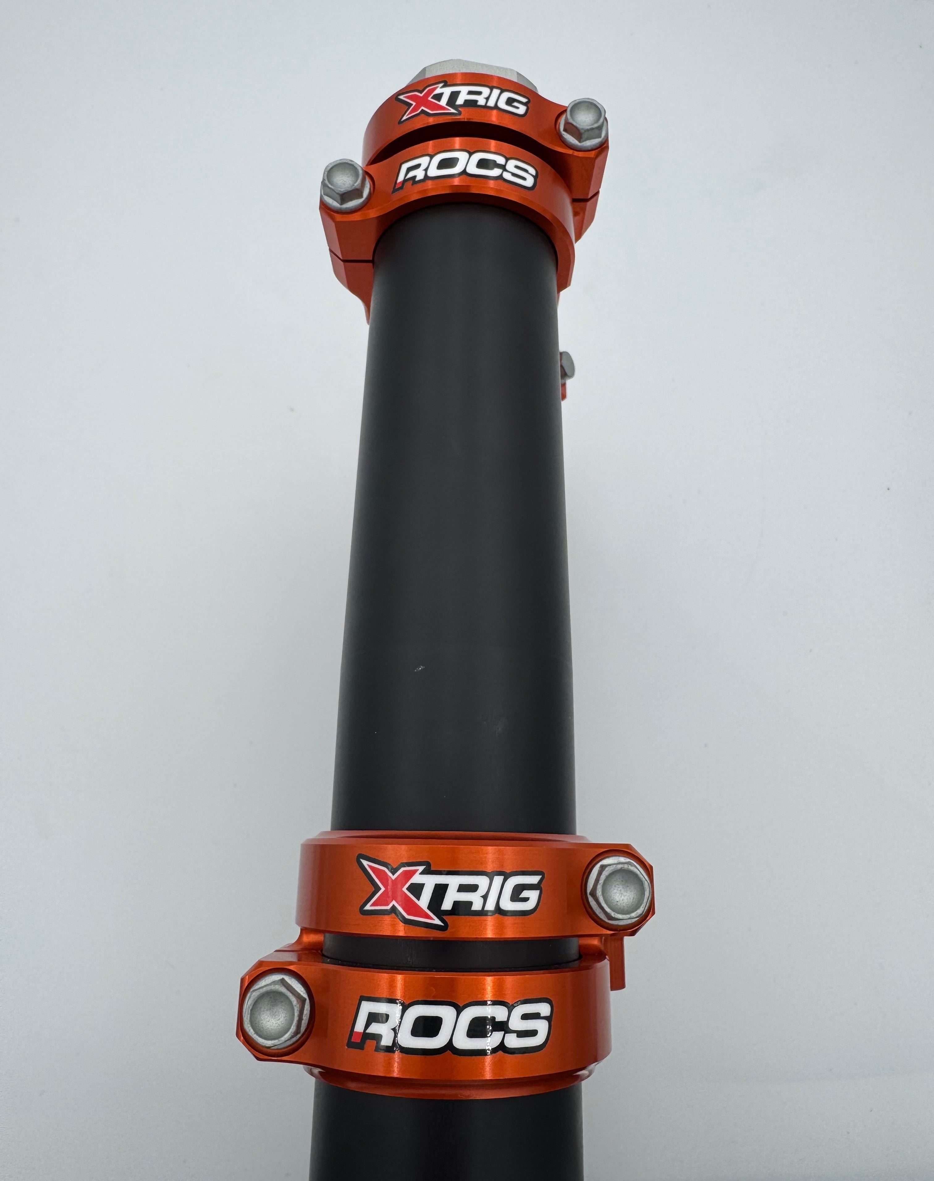 Used: Black KTM WP 43 XACT Air Fork - With XTRIG Triple Clamps