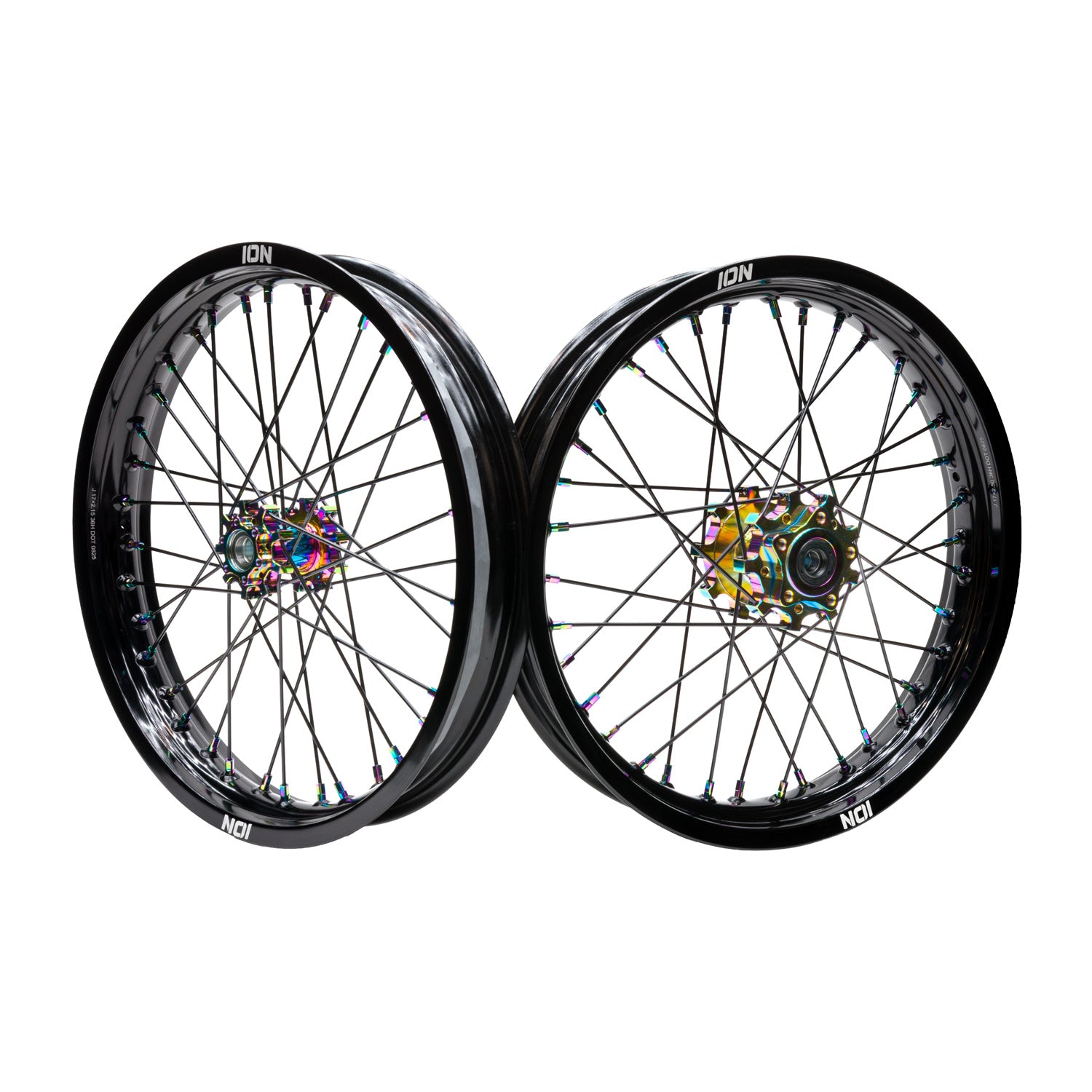 ION - E Ride Pro 3.0 / SR - 17" Supermoto Wheelset