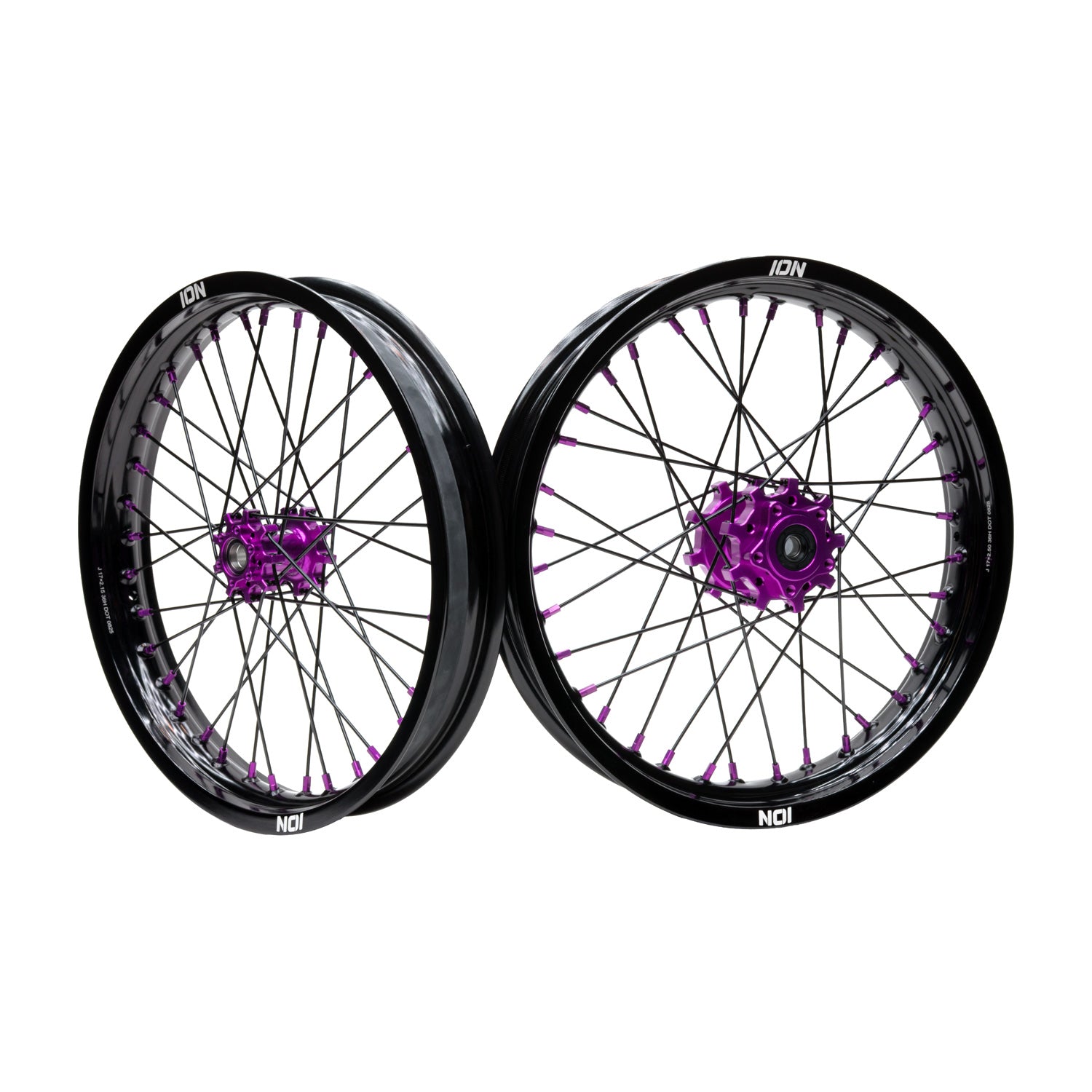 ION - E Ride Pro 3.0 / SR - 17" Supermoto Wheelset