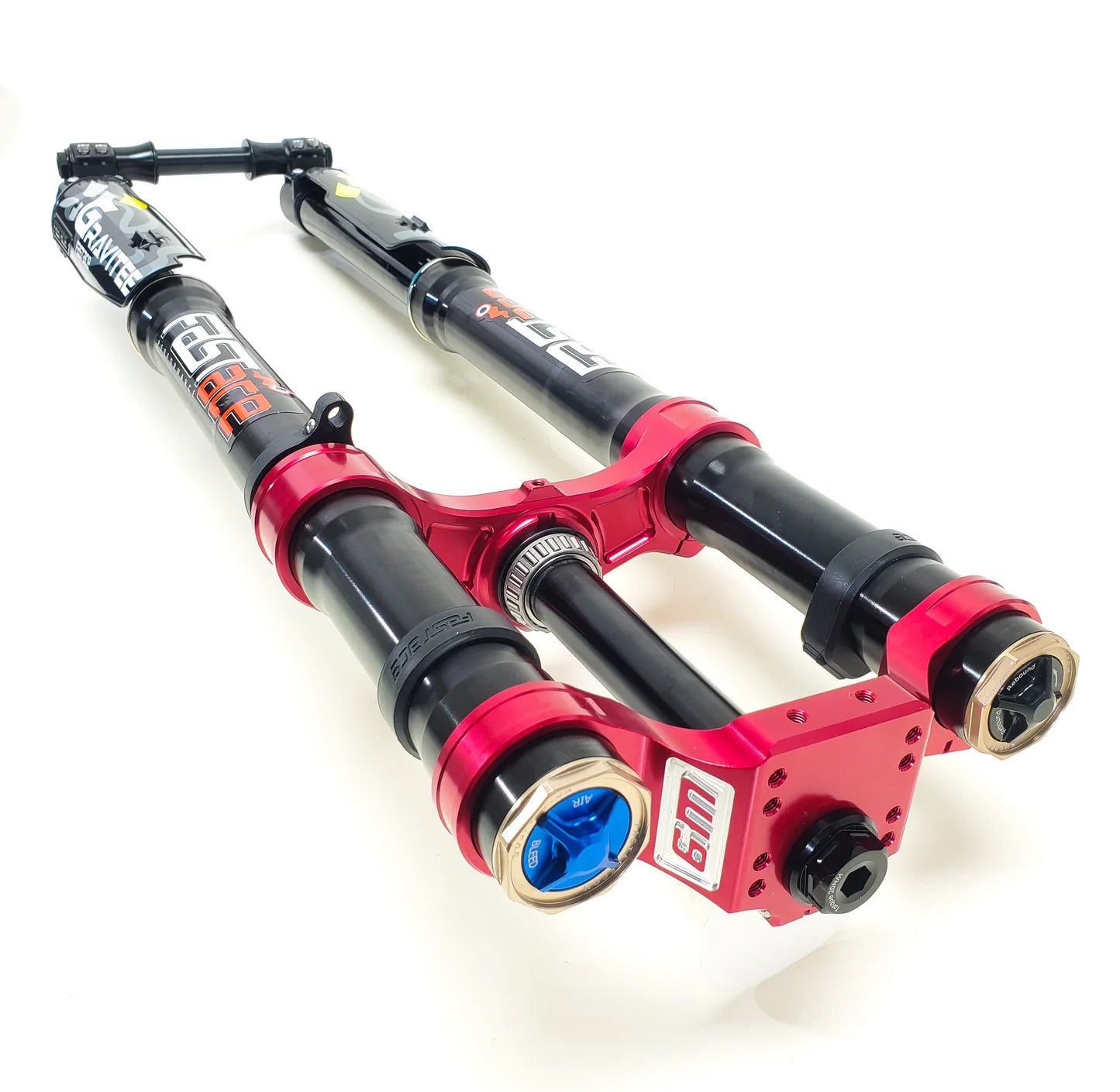 Warp9 FastAce Gravitee AHX12RV + Warp 9 Triple Clamps Suspension Bundle
