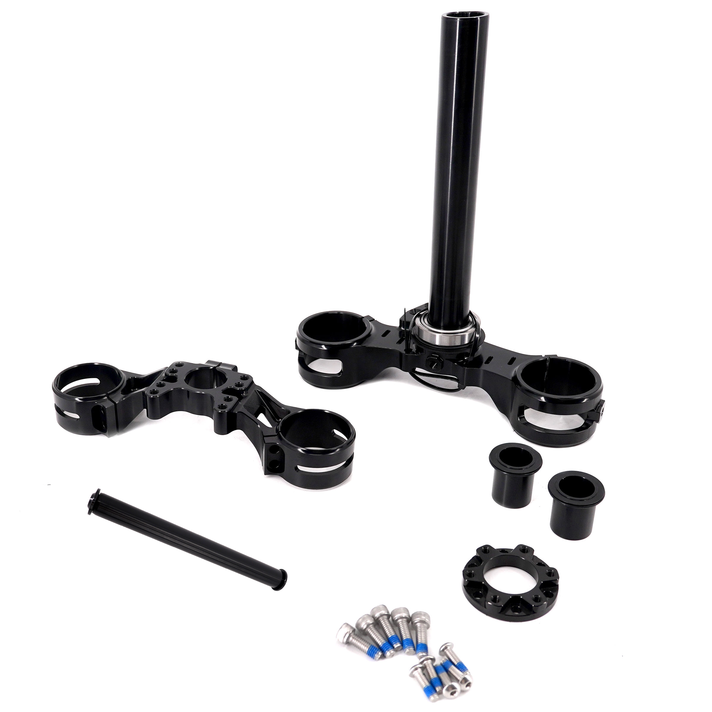 KKE Wide Drop Crown Triple Clamp Kit for Surron Light Bee 35mm Forks