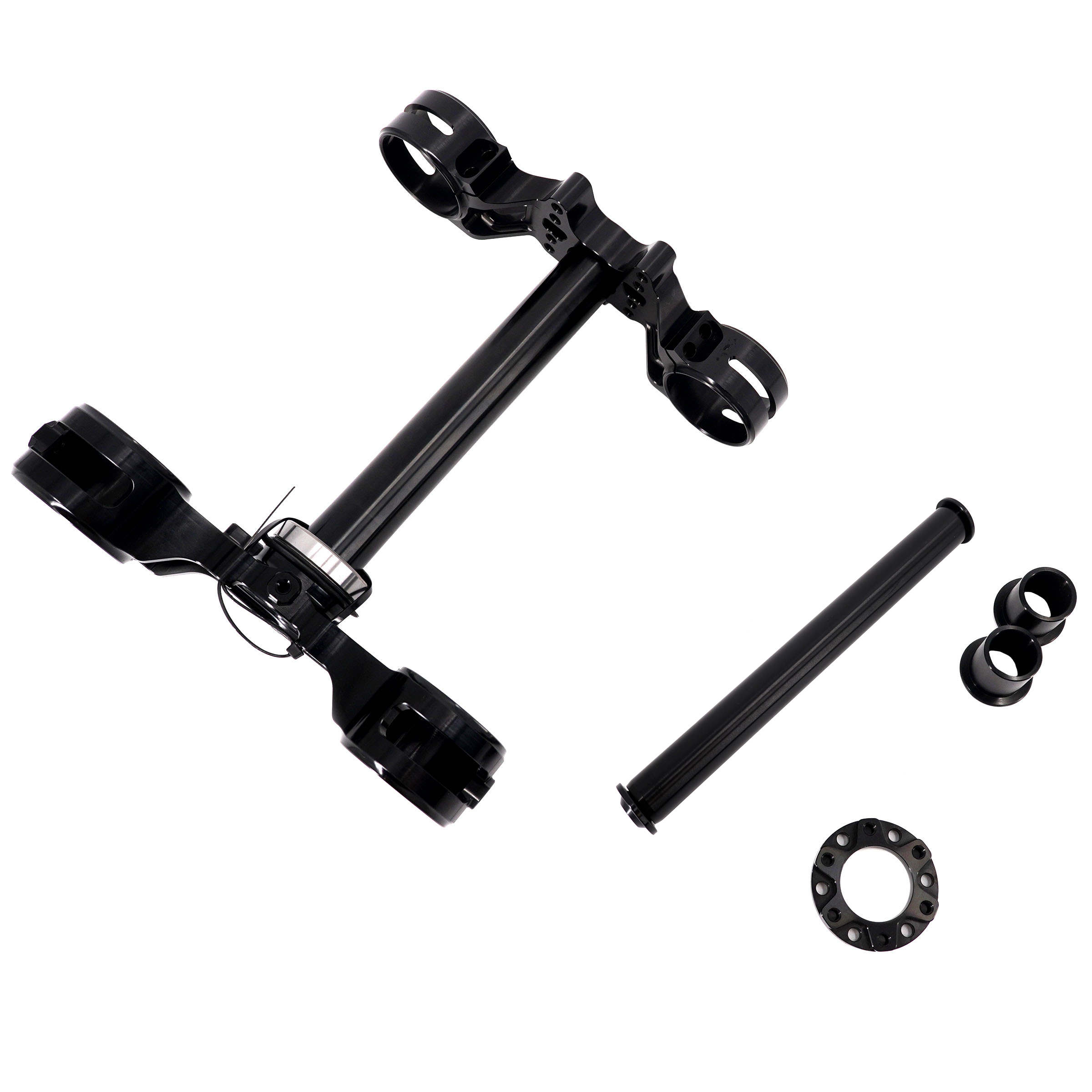 KKE Wide Drop Crown Triple Clamp Kit for Surron Light Bee 35mm Forks
