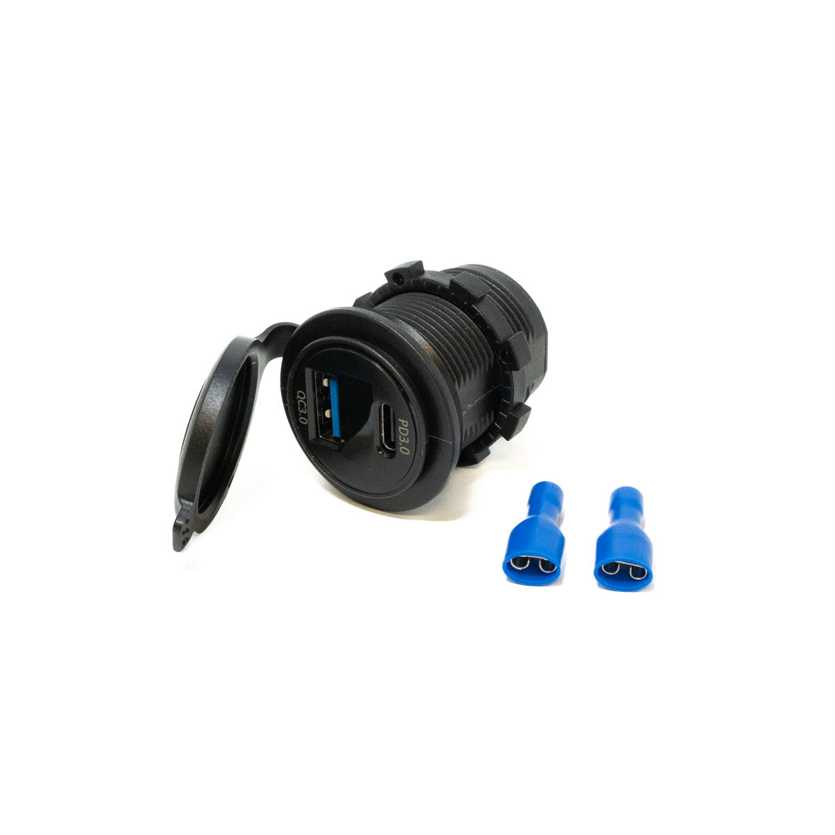 Prickly USB 3.0 + USB-C Port Assembly – Surron / E Ride Pro