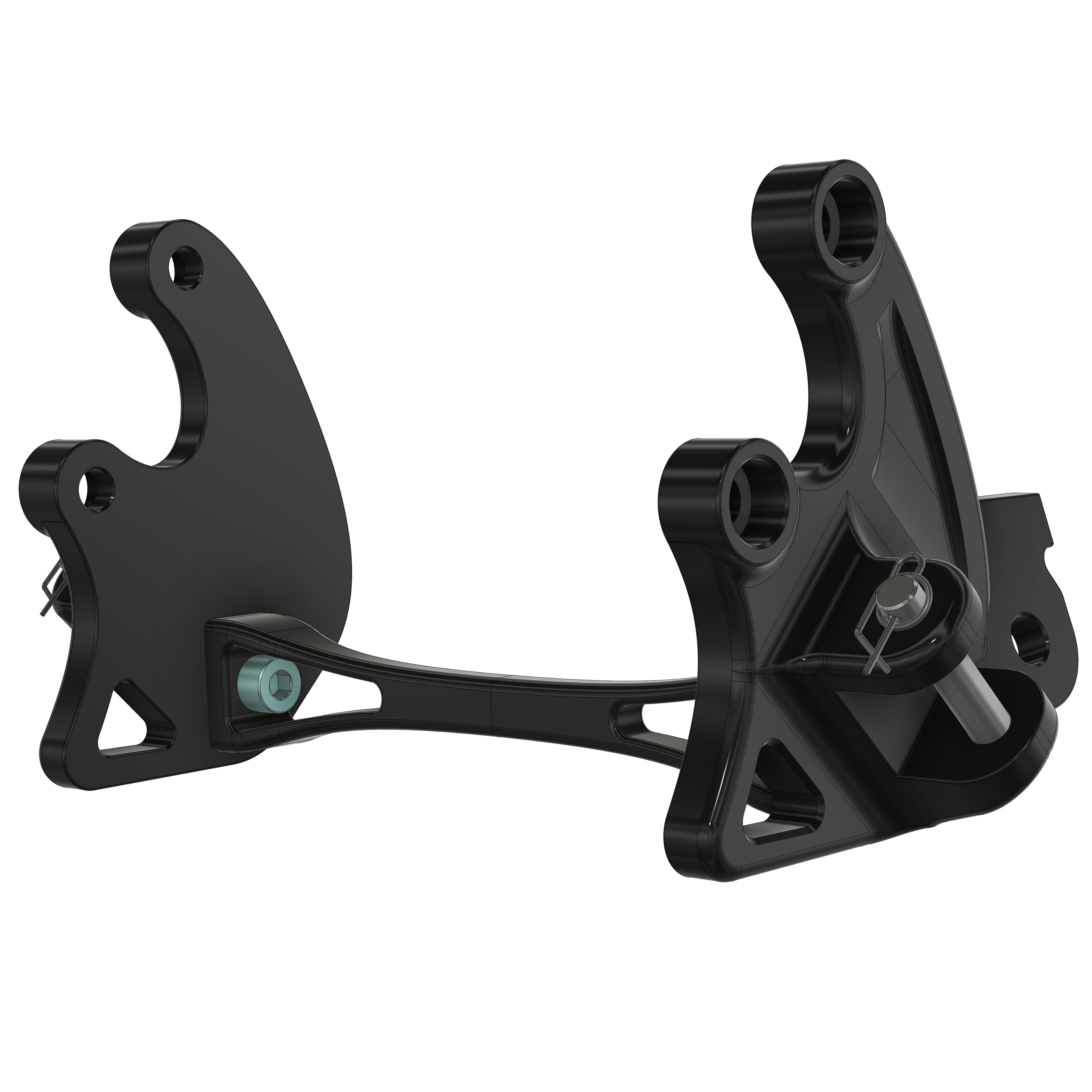 Prickly Foot Peg Brackets for E Ride Pro