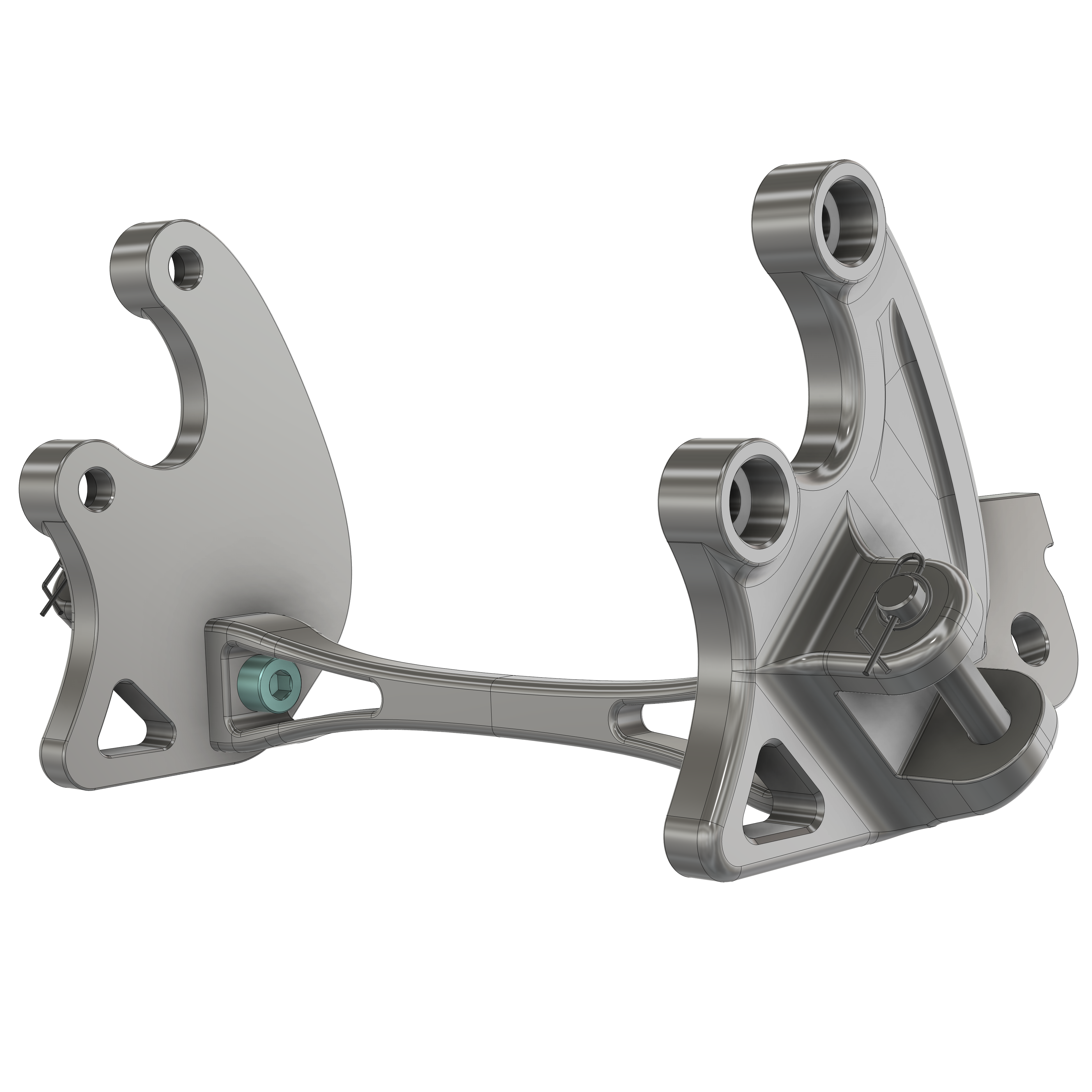 Prickly Foot Peg Brackets for E Ride Pro