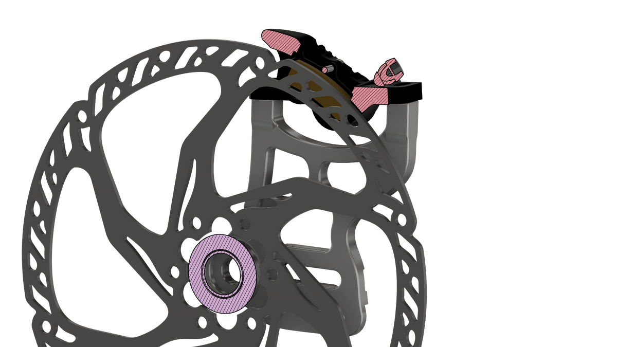 Prickly 220mm Rear Caliper Mount – Surron