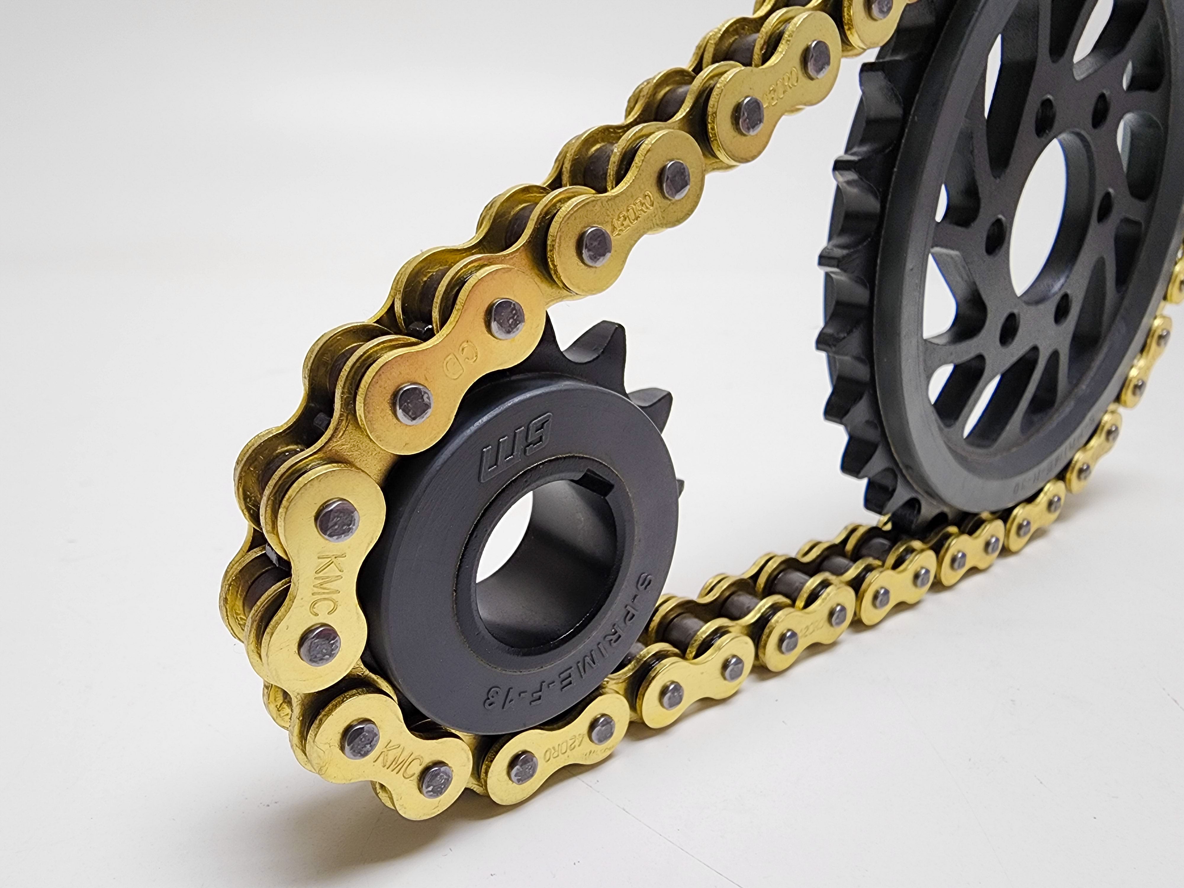Warp9 420 Primary Chain Drive Kit for Surron Light Bee