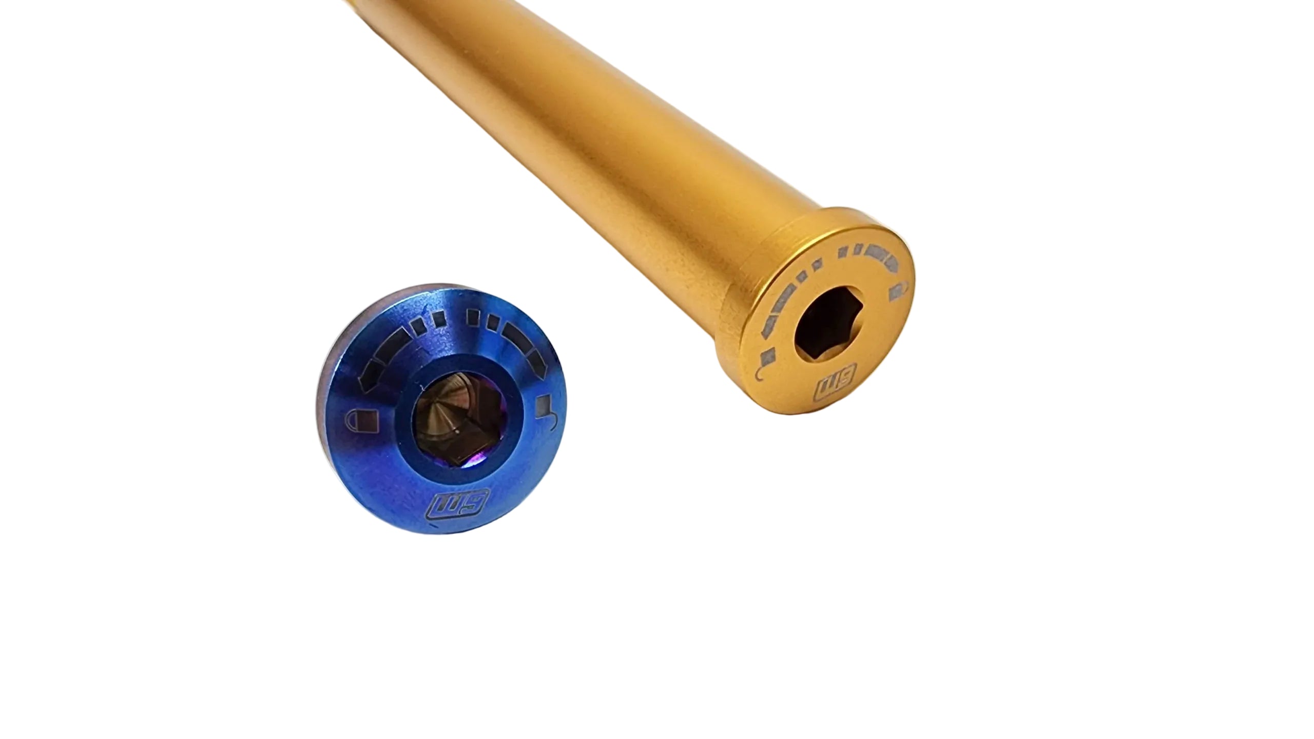 Warp9 RST Front Fork Axle