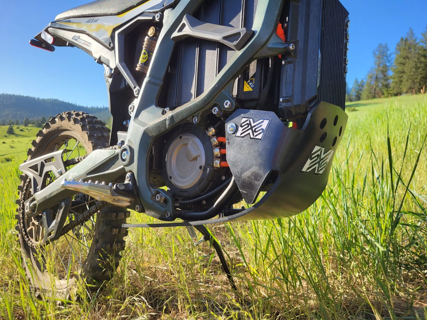 SXS UHMW Skid plate
