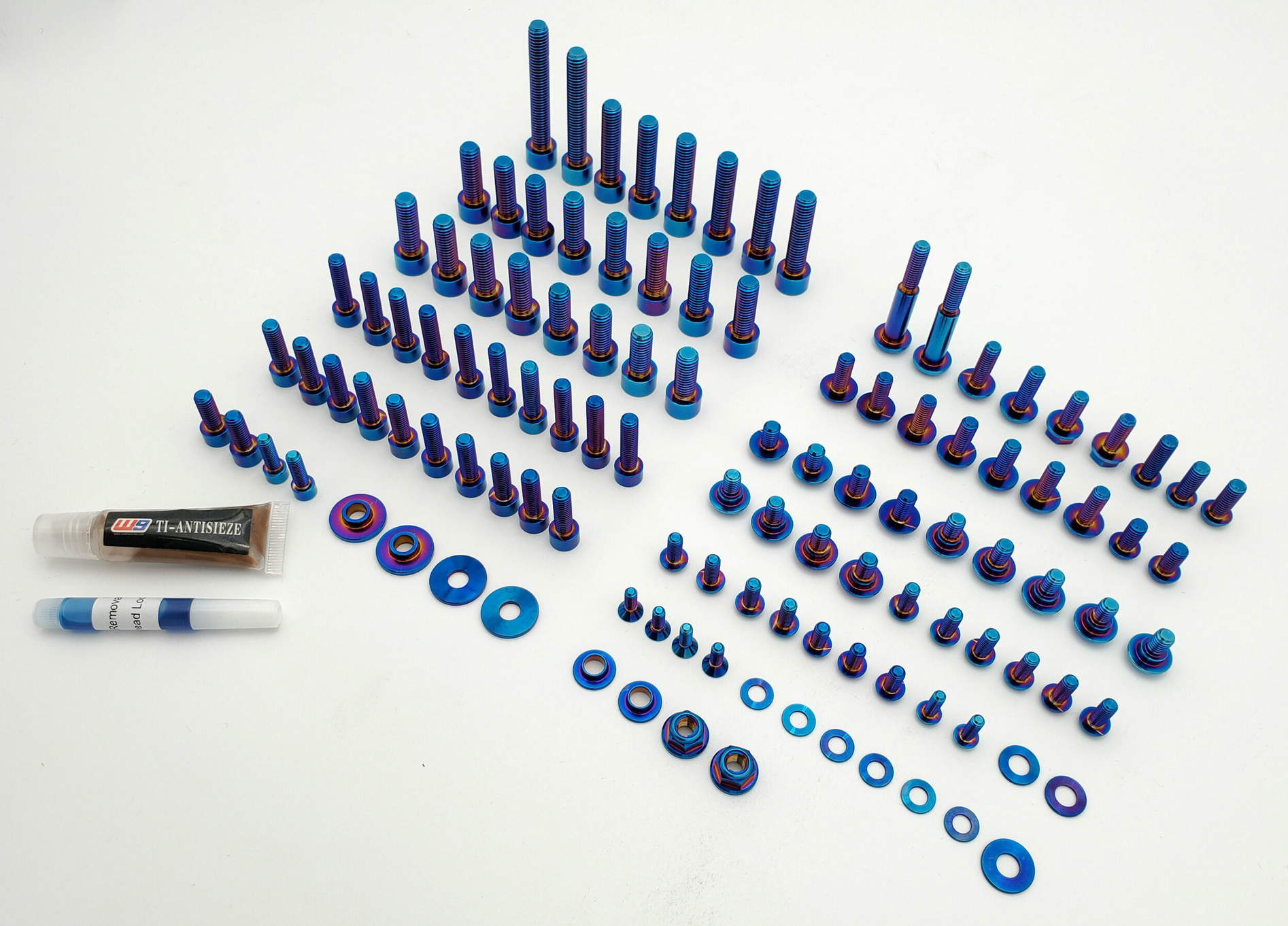 Warp9 Surron Ultra Bee Titanium Body / Chassis Bolt Kit