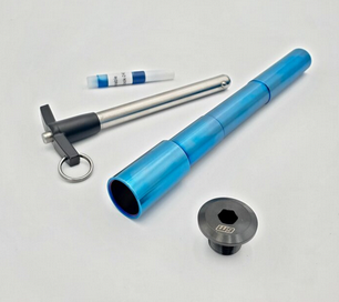 Warp9 Surron Ultra Bee Titanium Front Axle