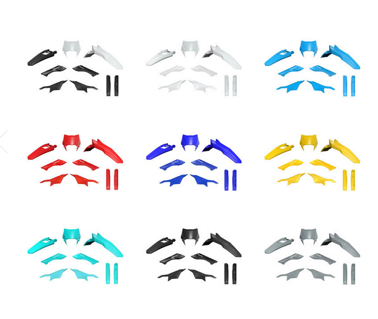 RTech Full Replica Colored Plastics Kit for Surron Ultra Bee