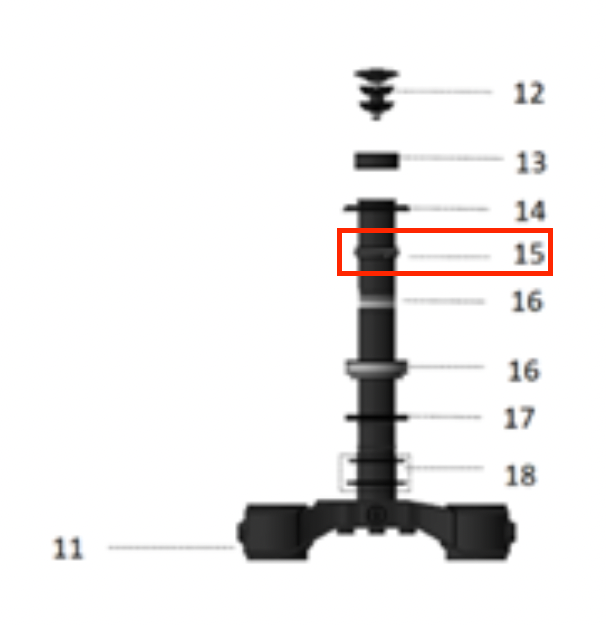 Talaria - OEM Split Snap Ring (To Center Steering Bearing)
