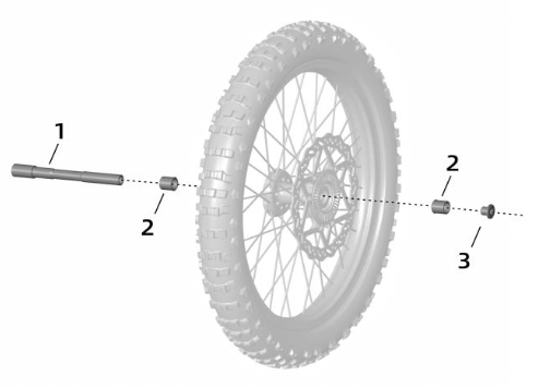 Surron Ultra Bee - OEM Front Wheel Axle Nut