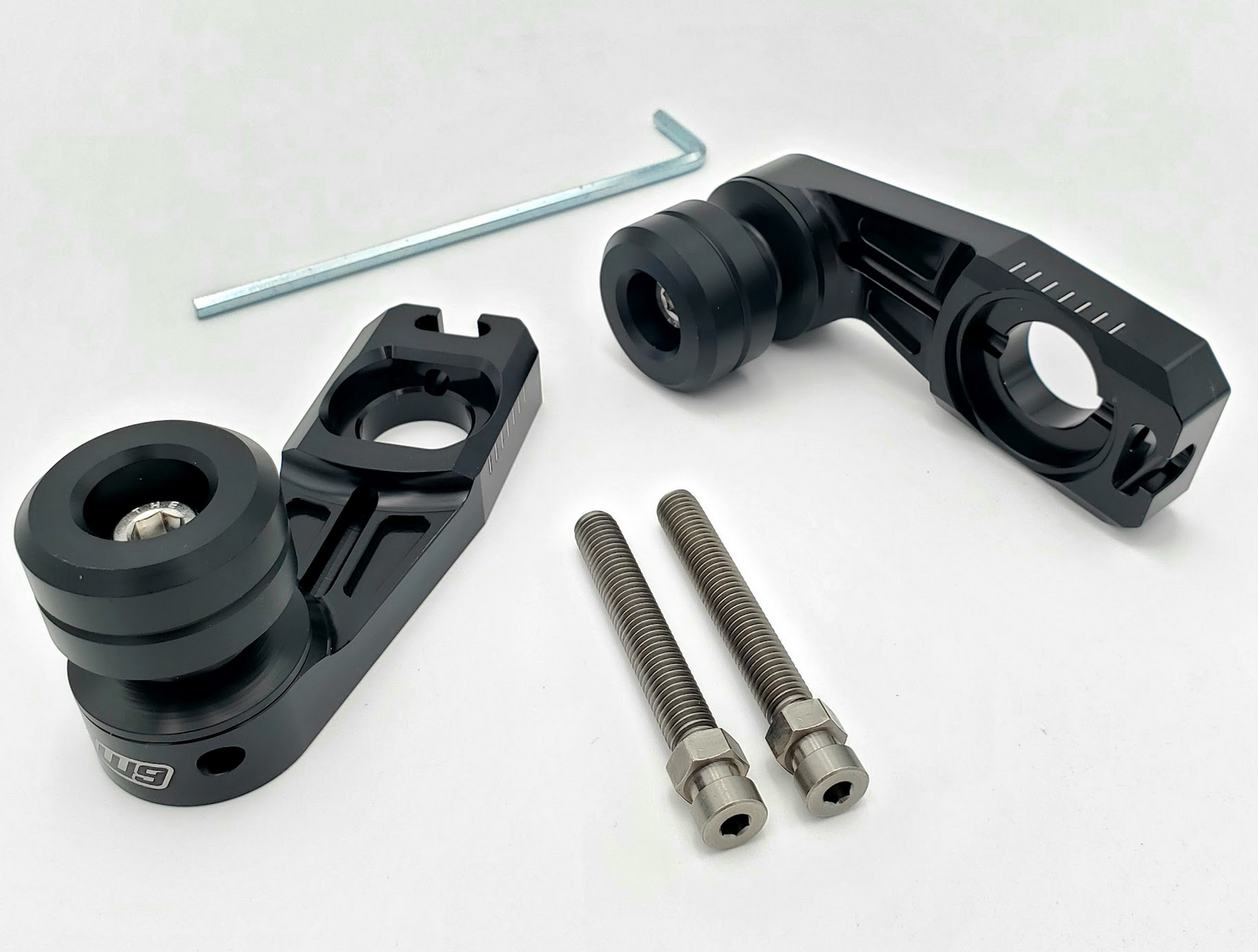 Warp9 Rear Supermoto Axle Sliders for Surron Ultra Bee