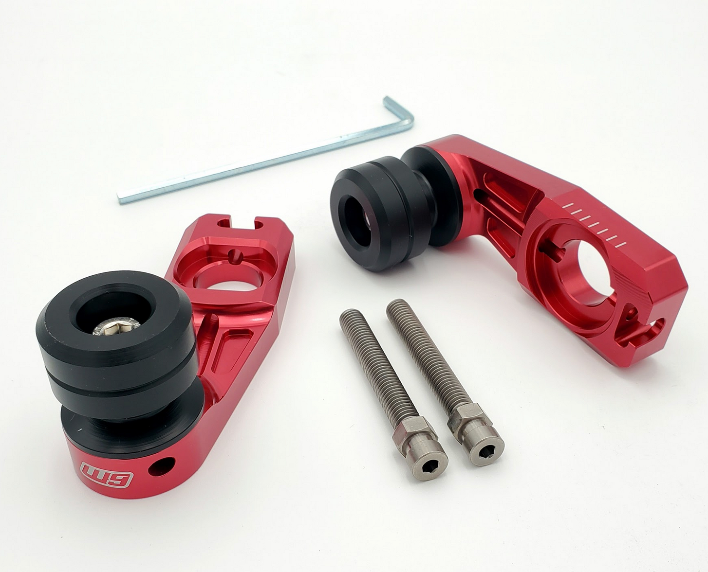 Warp9 Rear Supermoto Axle Sliders for Surron Ultra Bee