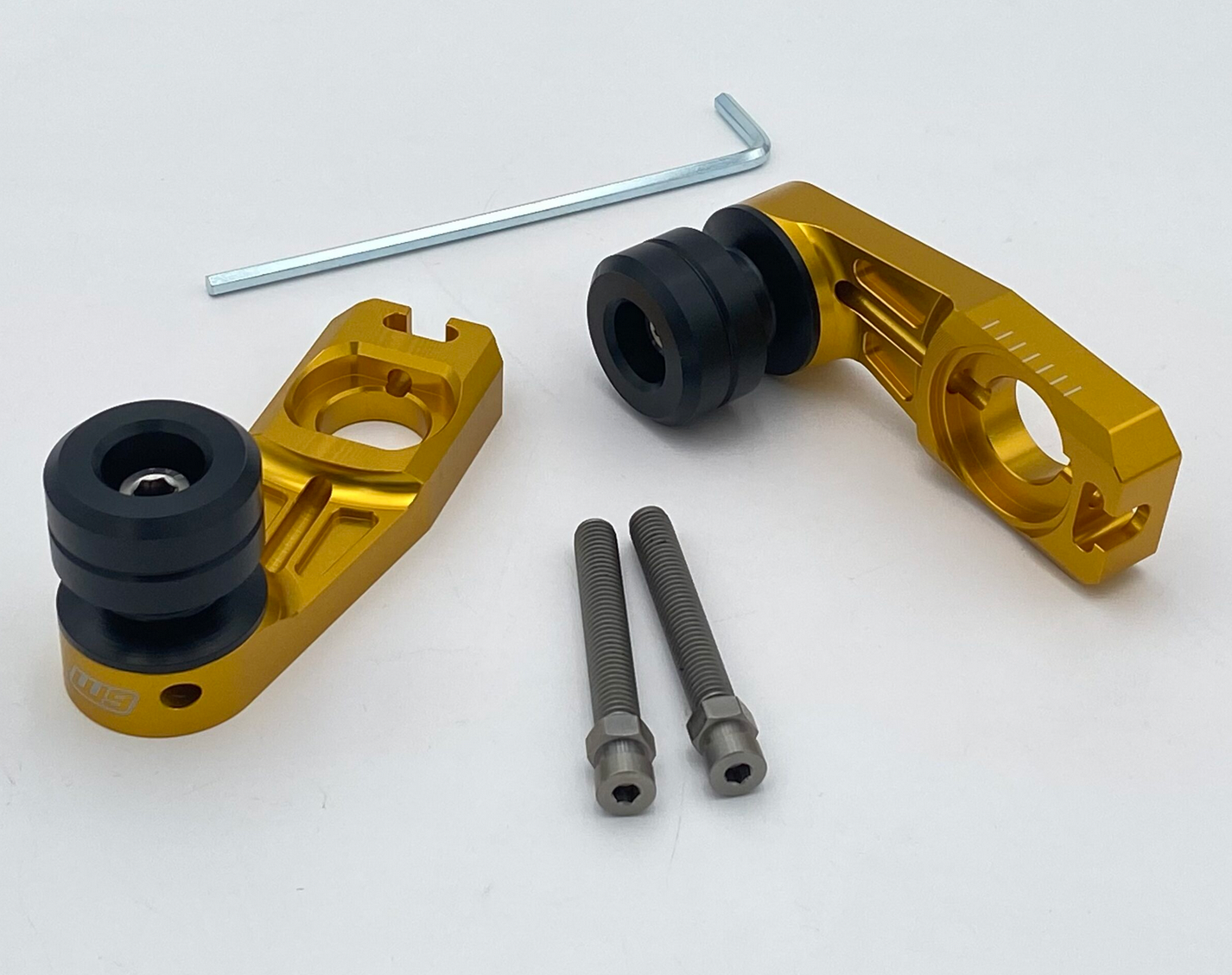 Warp9 Rear Supermoto Axle Sliders for Surron Ultra Bee