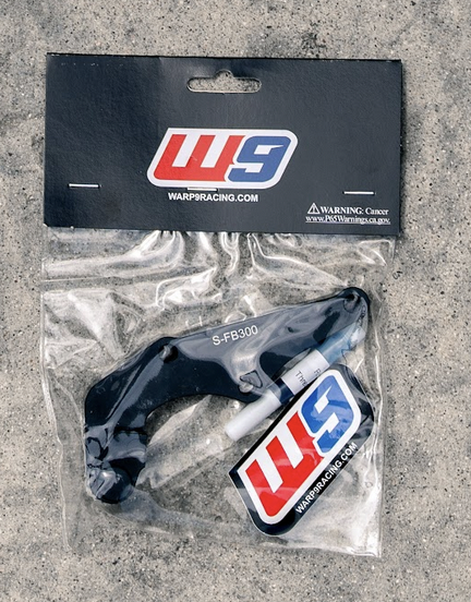 Warp9 300mm Rotor and Caliper Bracket for Surron Ultra Bee