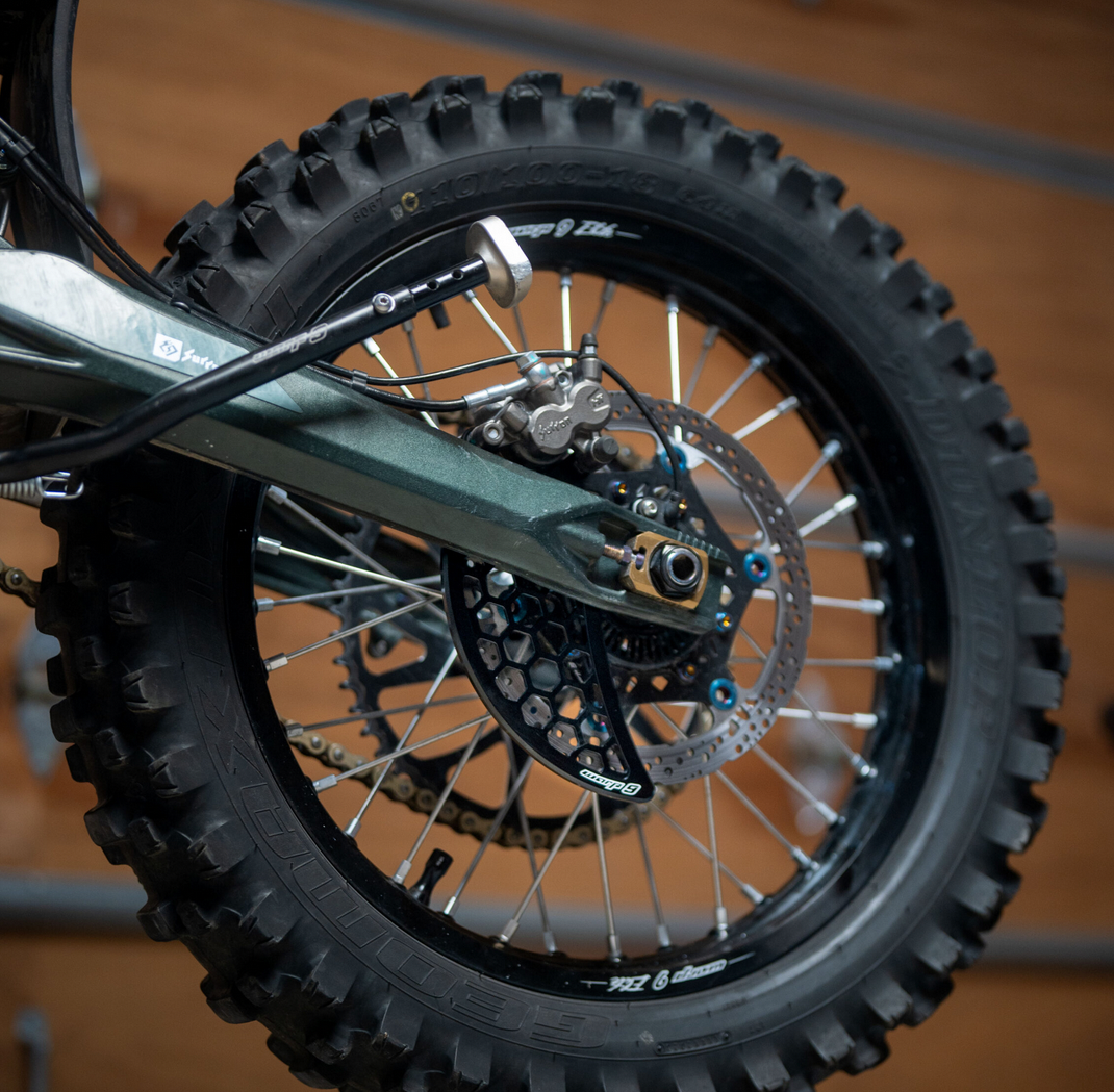 Warp9 Rear Disk Guard for Surron Ultra Bee - Warp 9