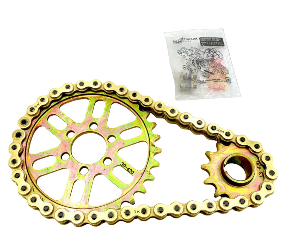 DirtyBike 420 Primary Belt to Chain Conversion Kit