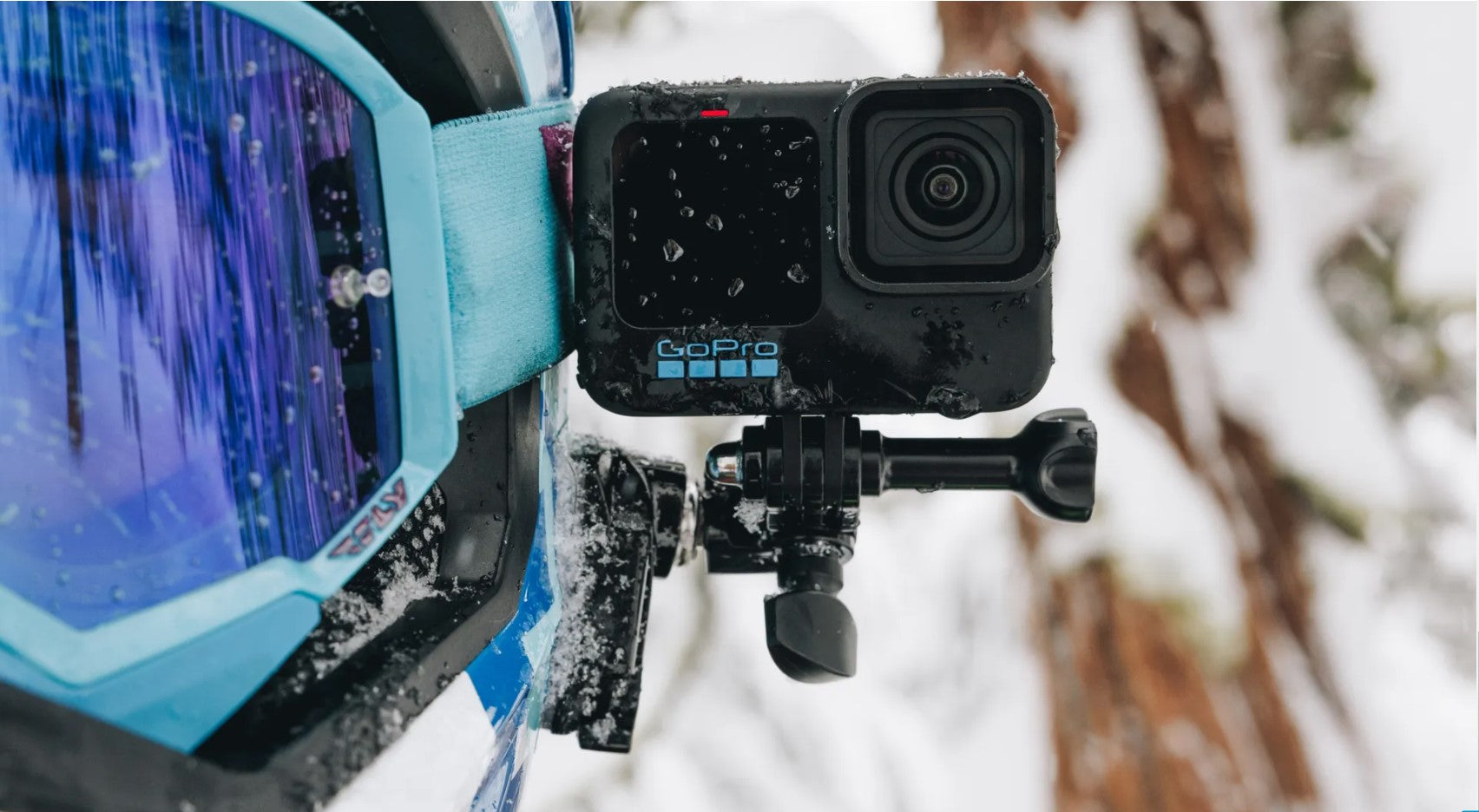 GoPro Helmet Front and Side Mount