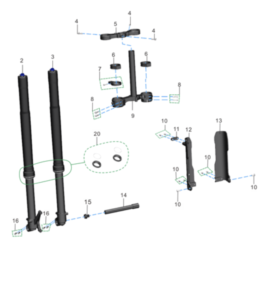 Talaria - OEM Front Axle Nut for MX5