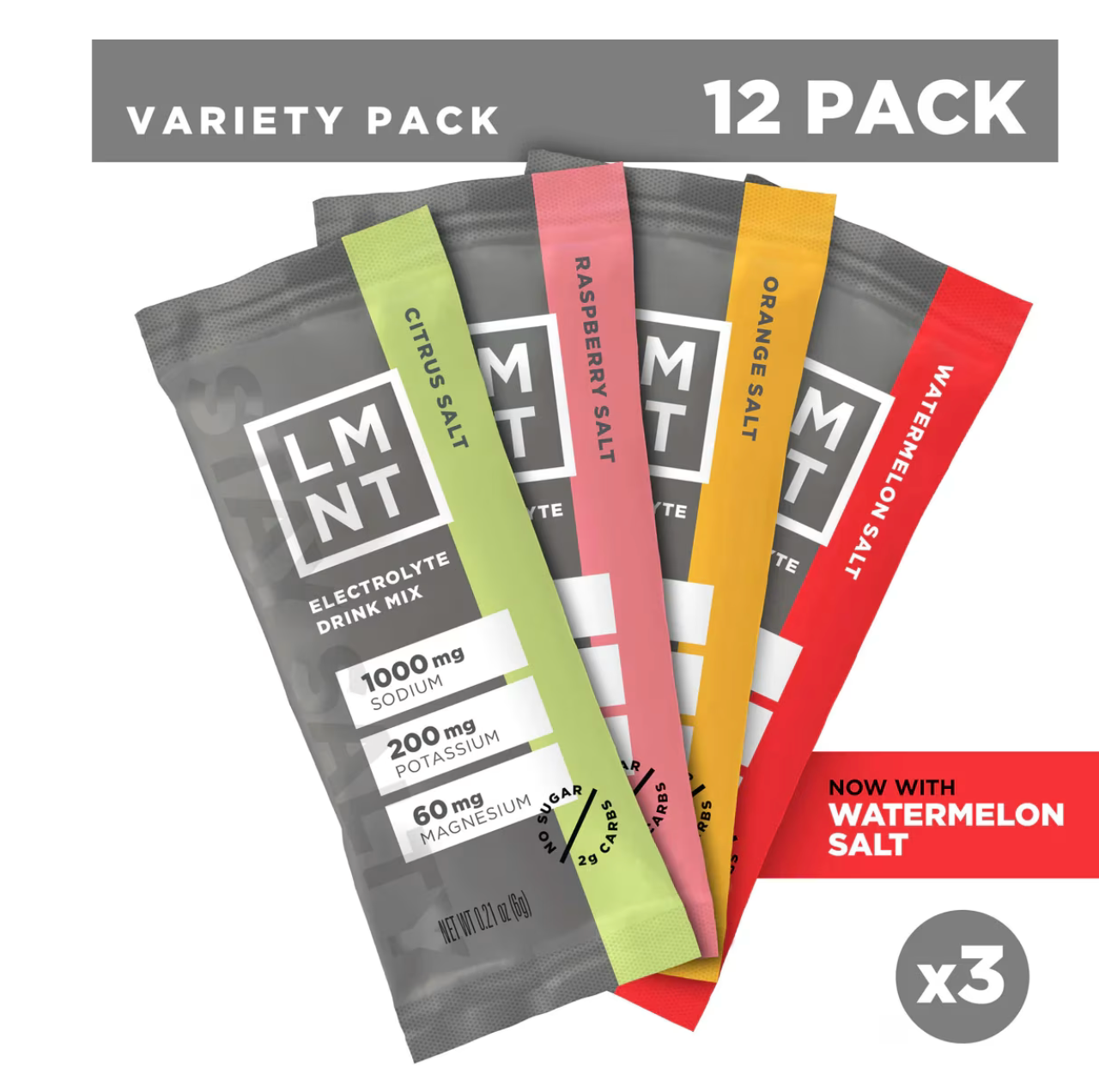 LMNT - Recharge Variety Pack (12 Count)