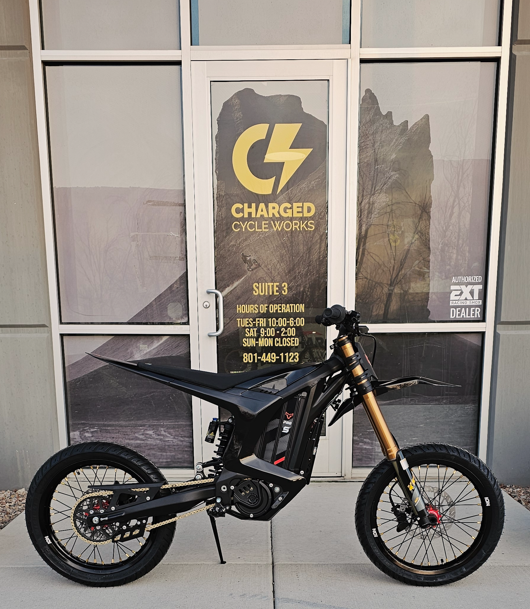 ION - Arctic Leopard XE PRO S - 17" Supermoto Wheelset