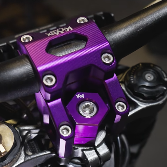 KyVex Billet Stem Lock – Direct Mount Triple Clamps