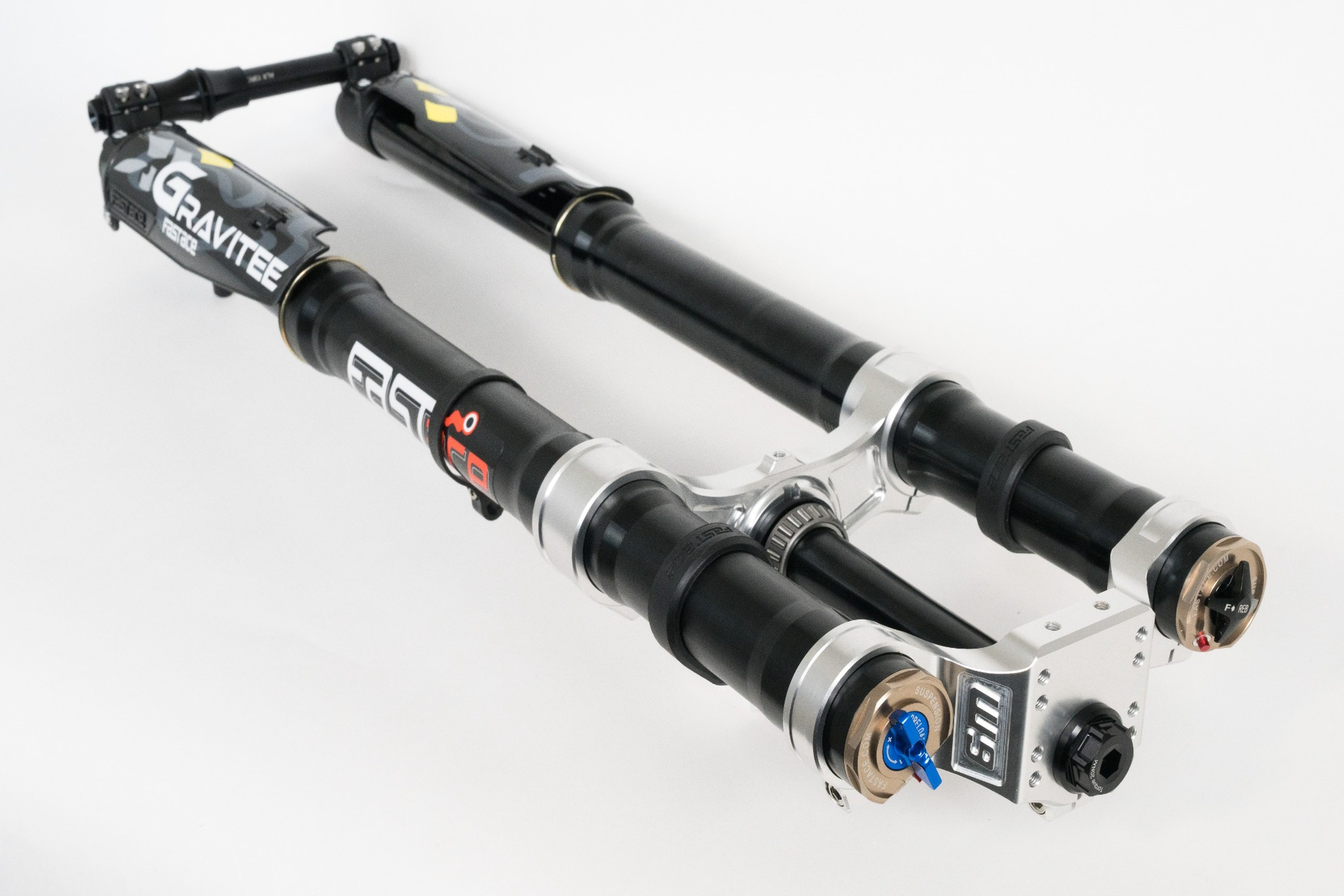 Warp9 FastAce Gravitee AHX12RV + Warp 9 Triple Clamps Suspension Bundle