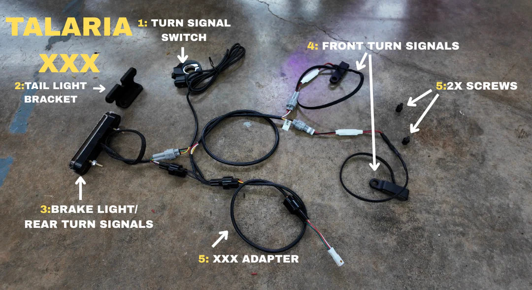 Project 9 – Turn Signal & Brake Light Kit | Surron, Talaria & E Ride Pro
