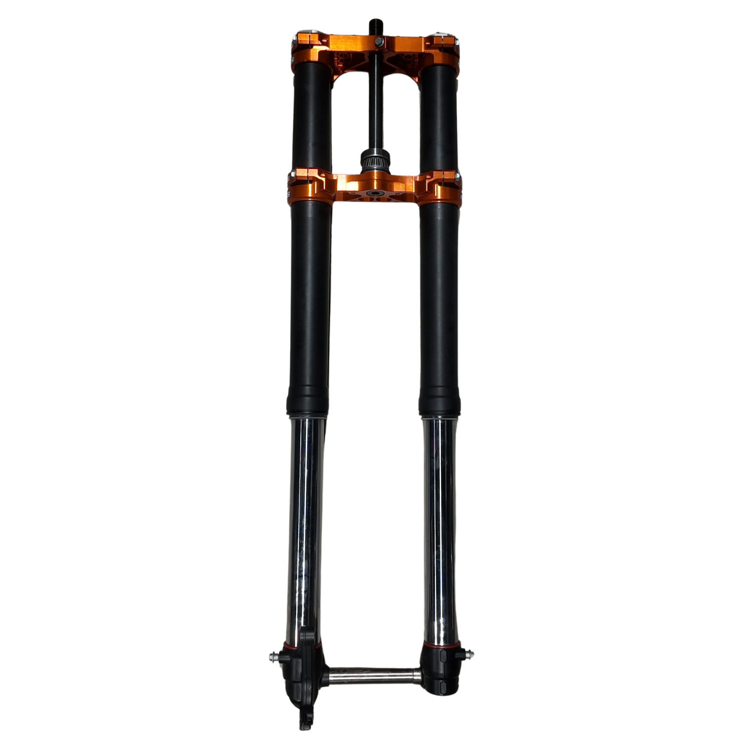 Used: Black KTM WP 43 XACT Air Fork - With XTRIG Triple Clamps