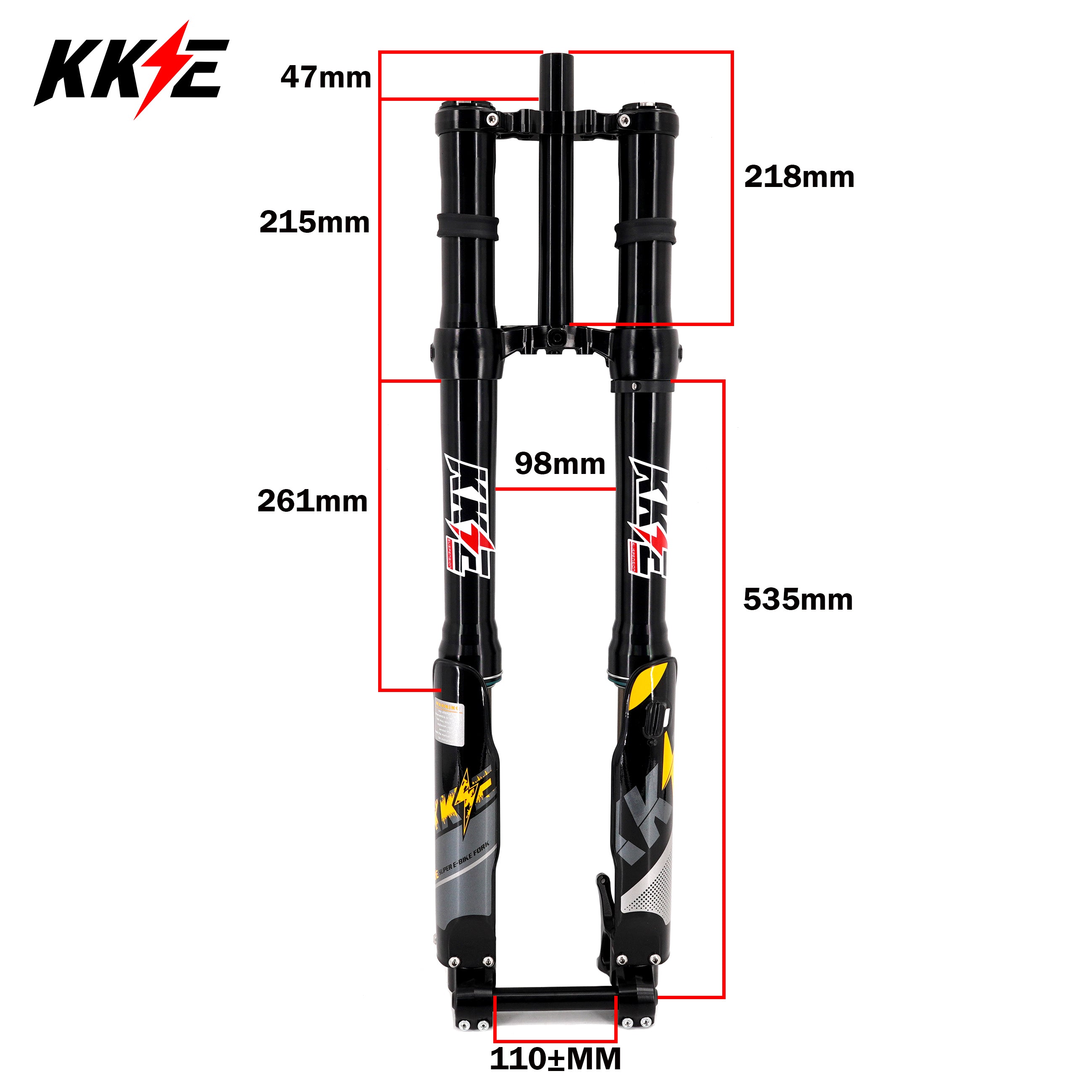 KKE 37MM Front Fork Suspension