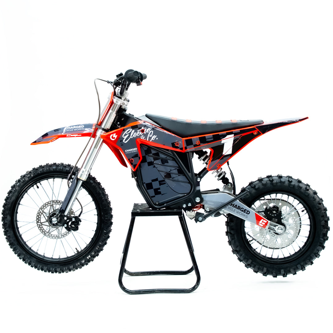 ETM RTR Big Wheel, Red Pitbike