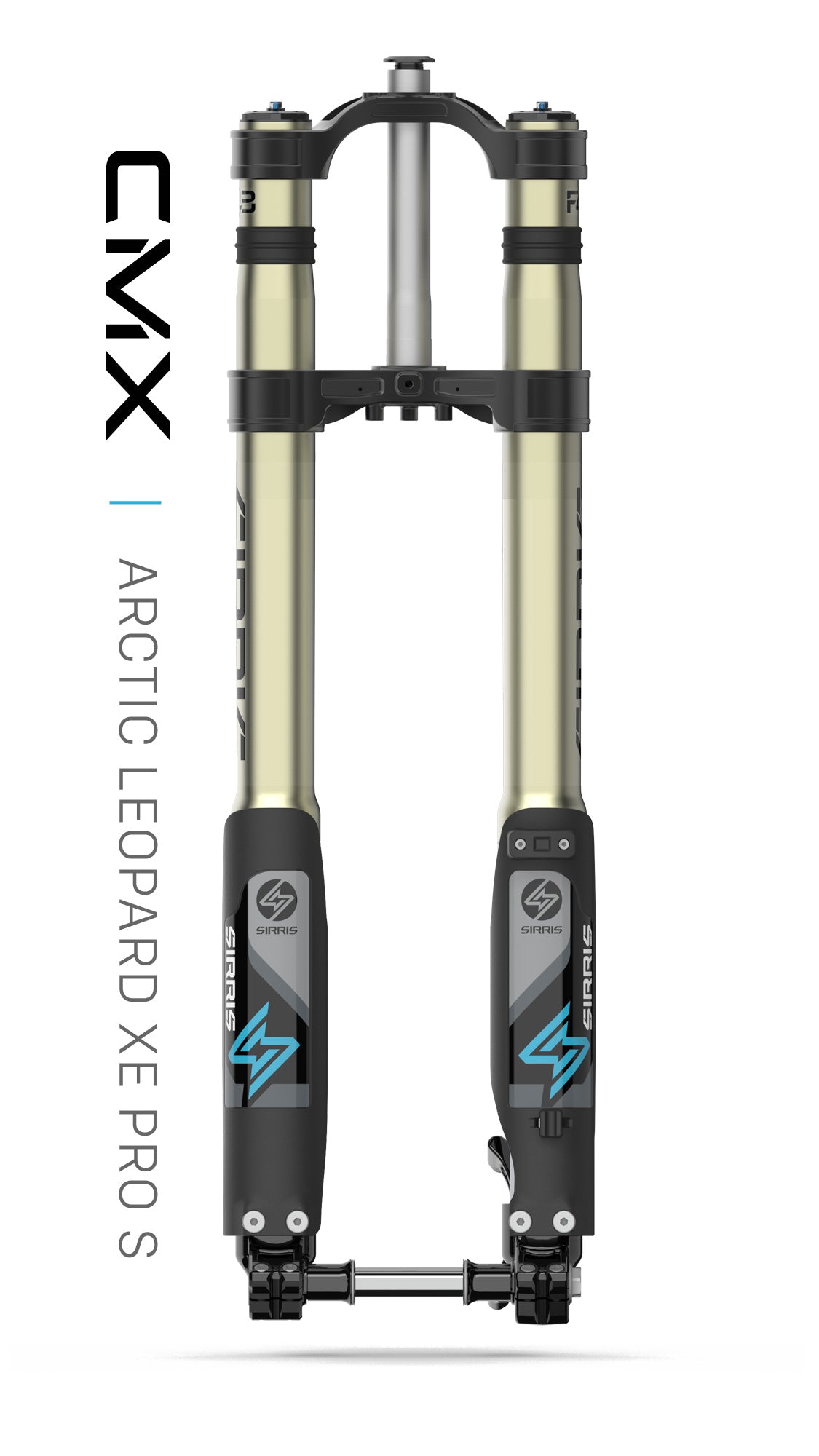 F43 CMX Tune | Tool Free LSC | 220 mm Travel | Arctic Leopard XE Pro S