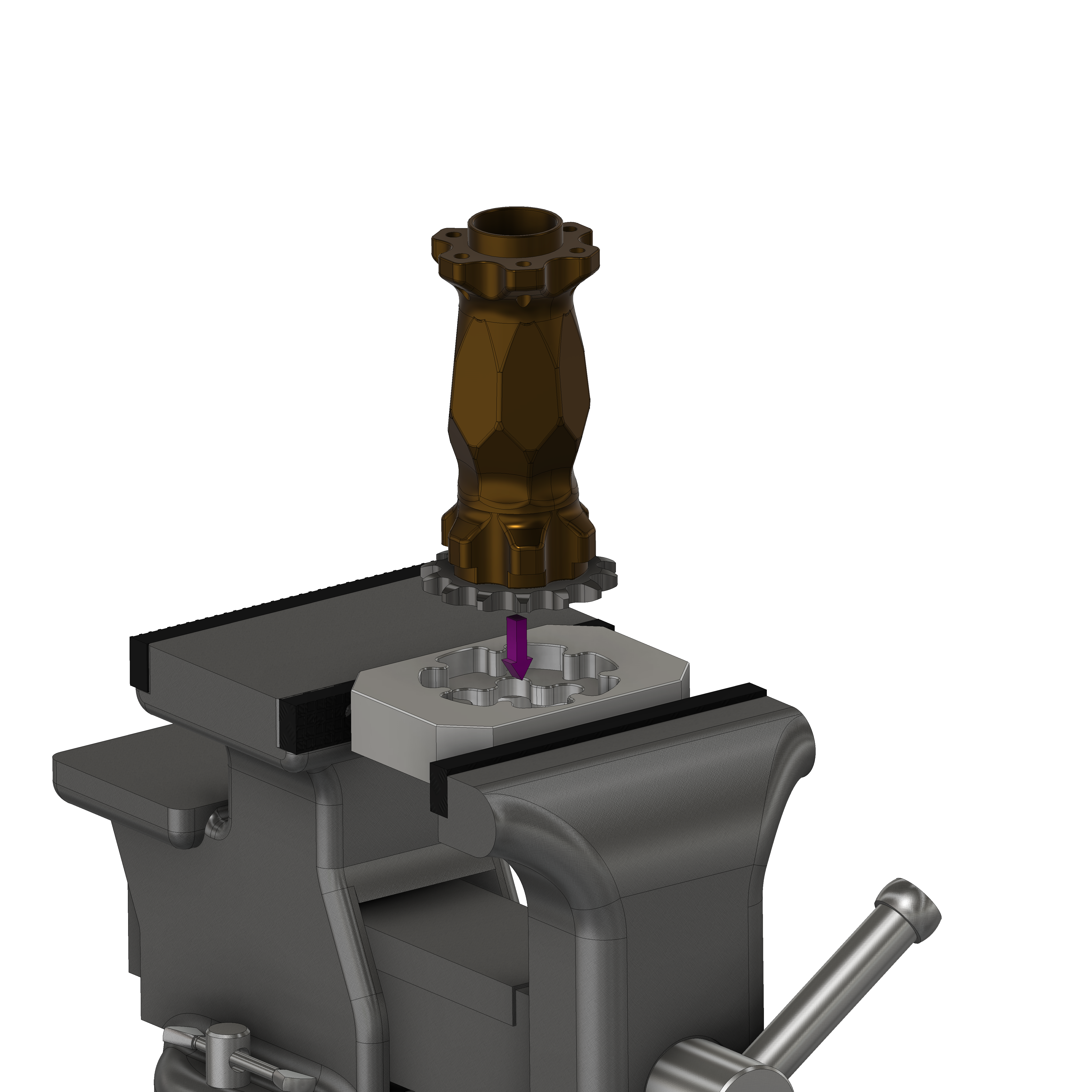 Prickly Jackshaft Install tool