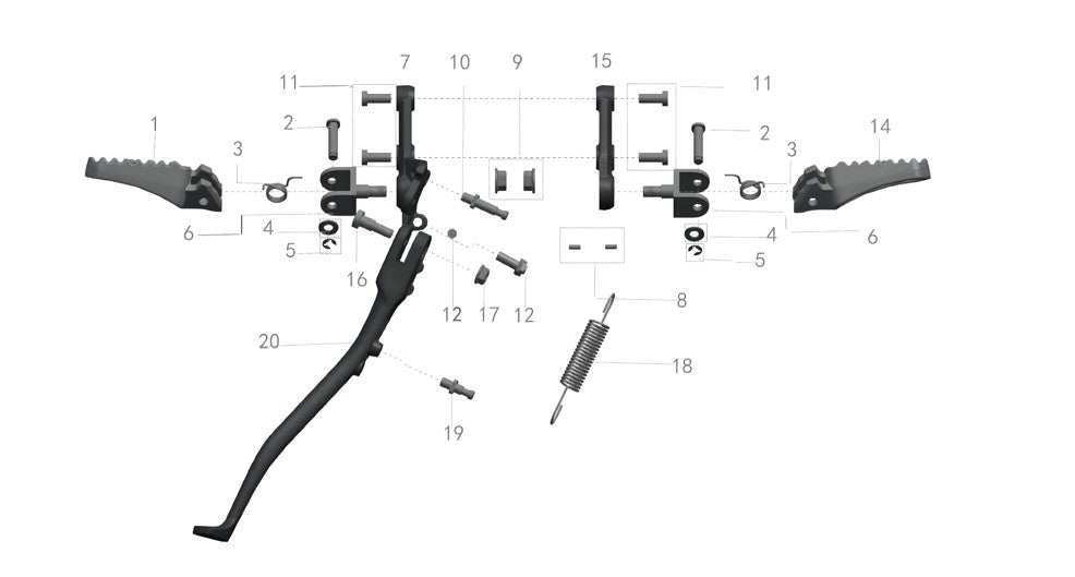 Talaria - OEM Foot Peg Return Spring