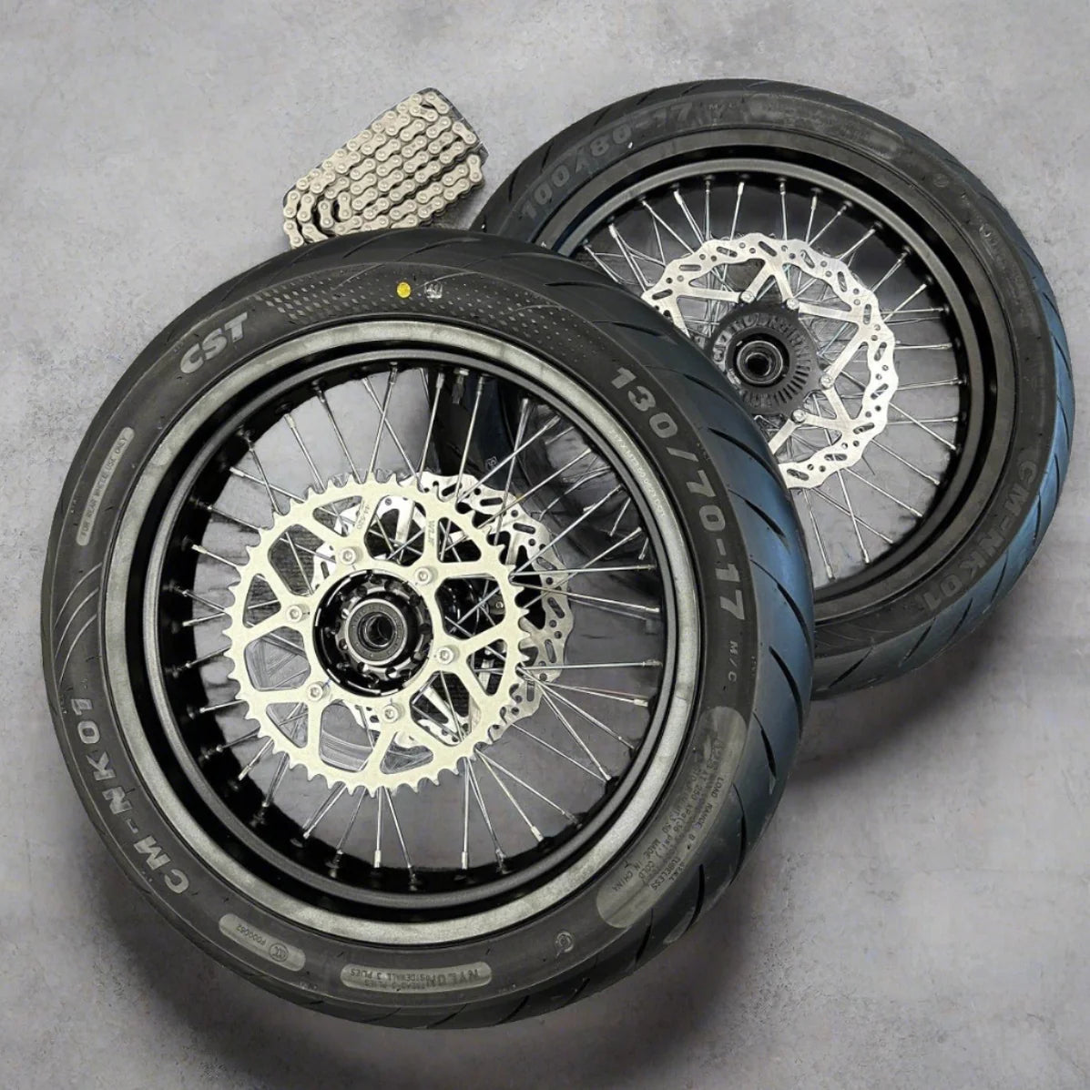 Surron Ultra Bee - OEM 17" Supermoto Wheelset