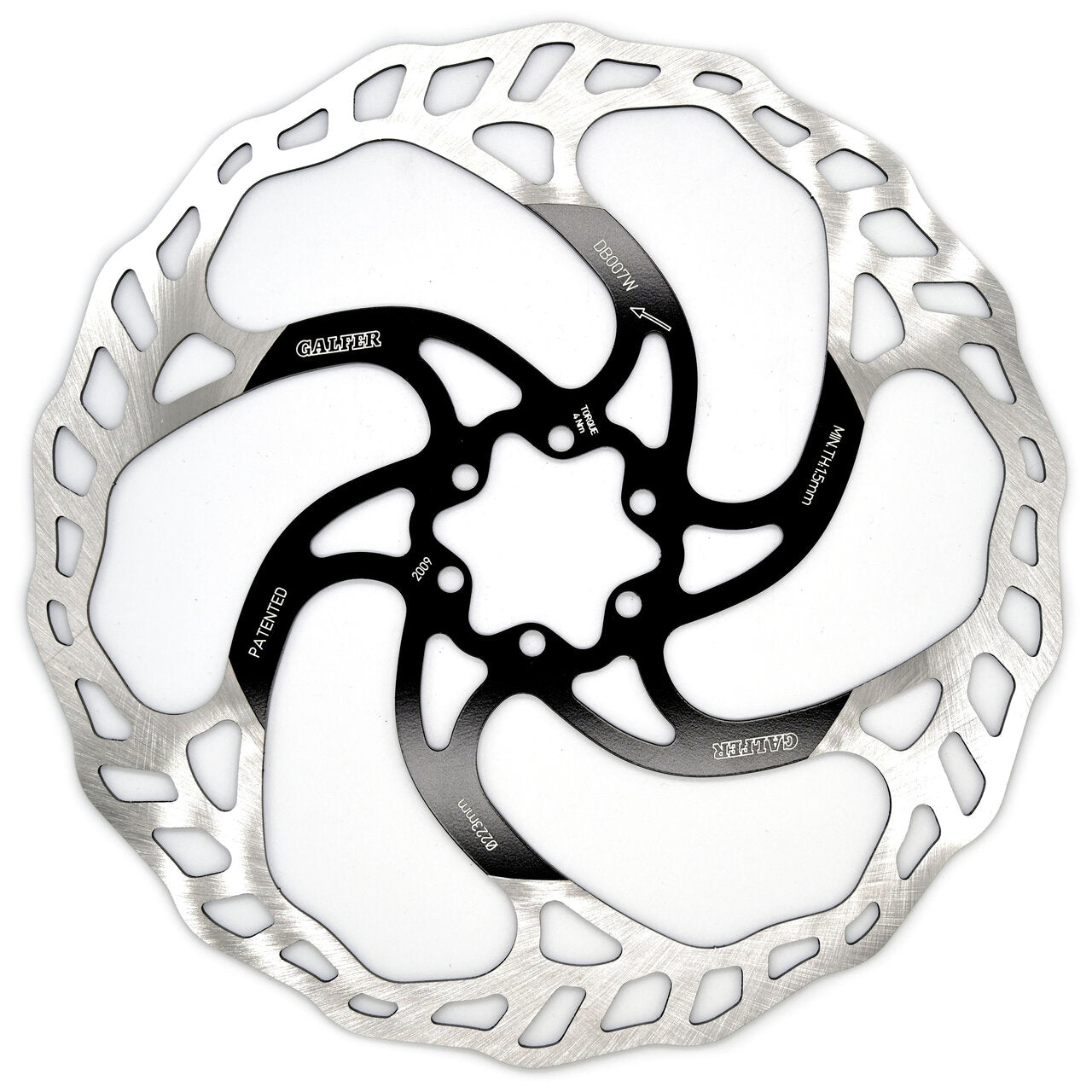 Galfer 223mm Wave Front Brake Rotor