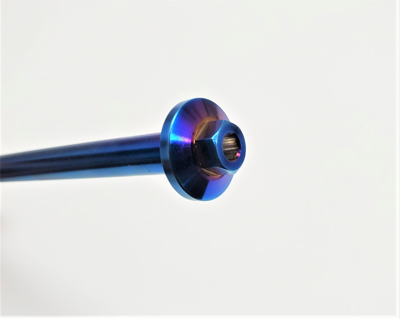 Warp9 Surron Titanium Swingarm Bolt axle with nut