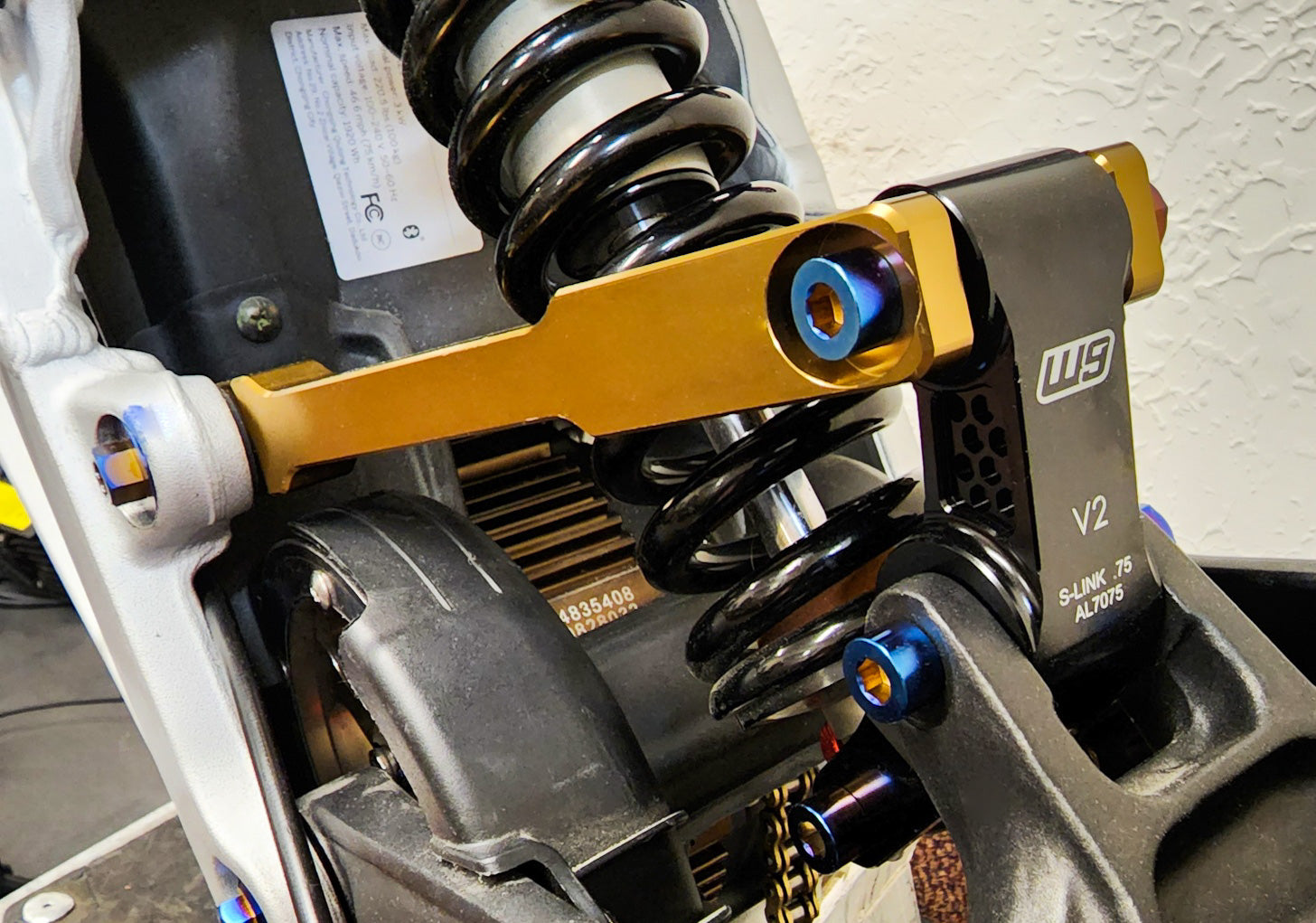 Warp9 Linkage Titanium Bolt Kit for Surron Light Bee