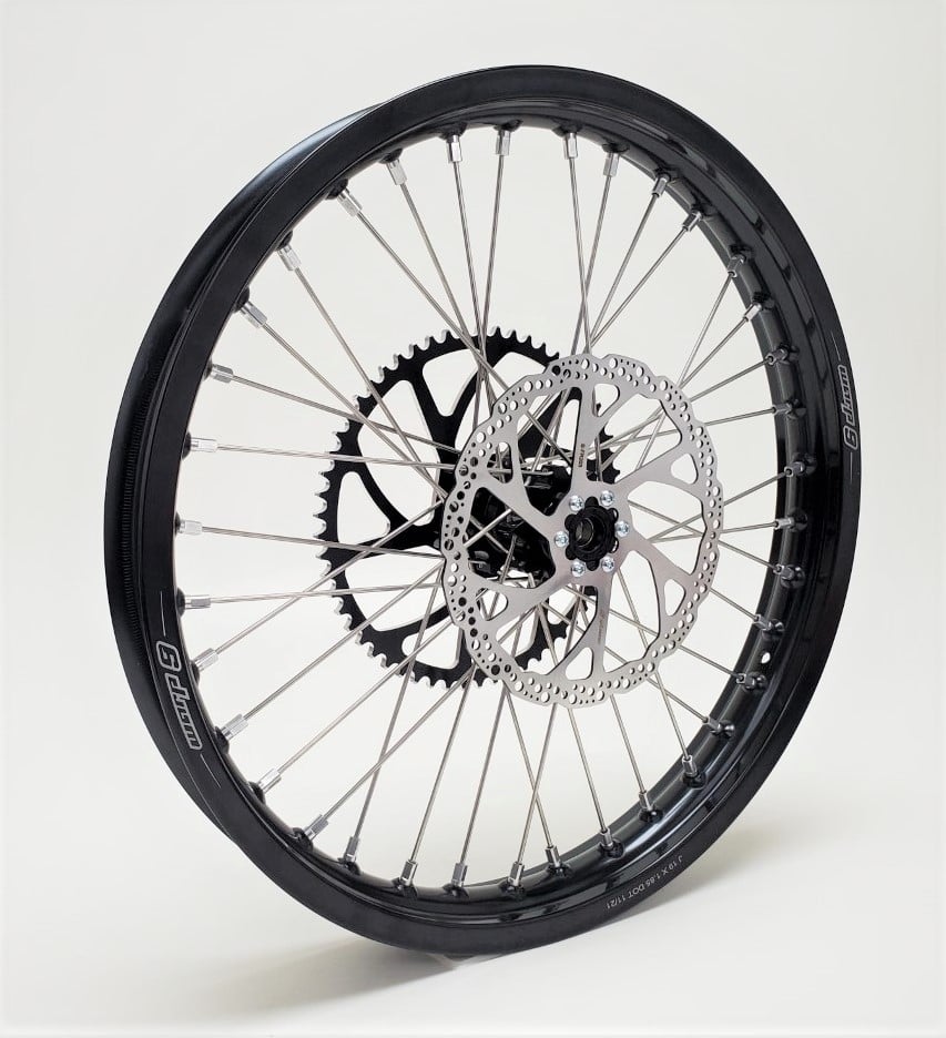 Warp9 16/19 Wheelset for Surron Light Bee and E Ride ProSS - Anodized