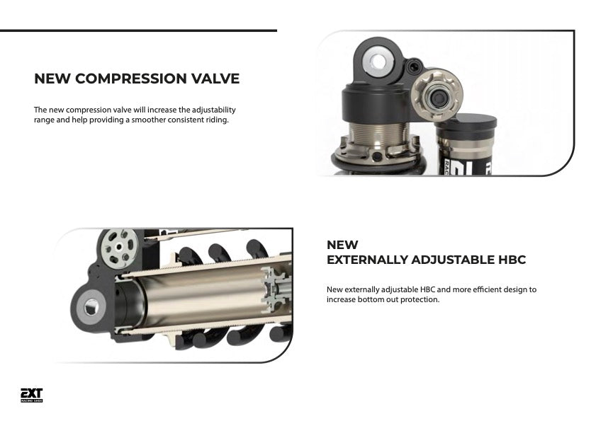 EXT Arma MX Rear Shock