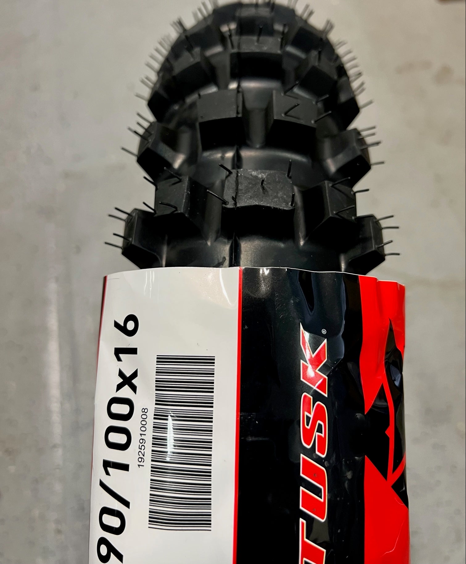 Tusk Recon Sticky Rear 16" Tire for Surron Segway