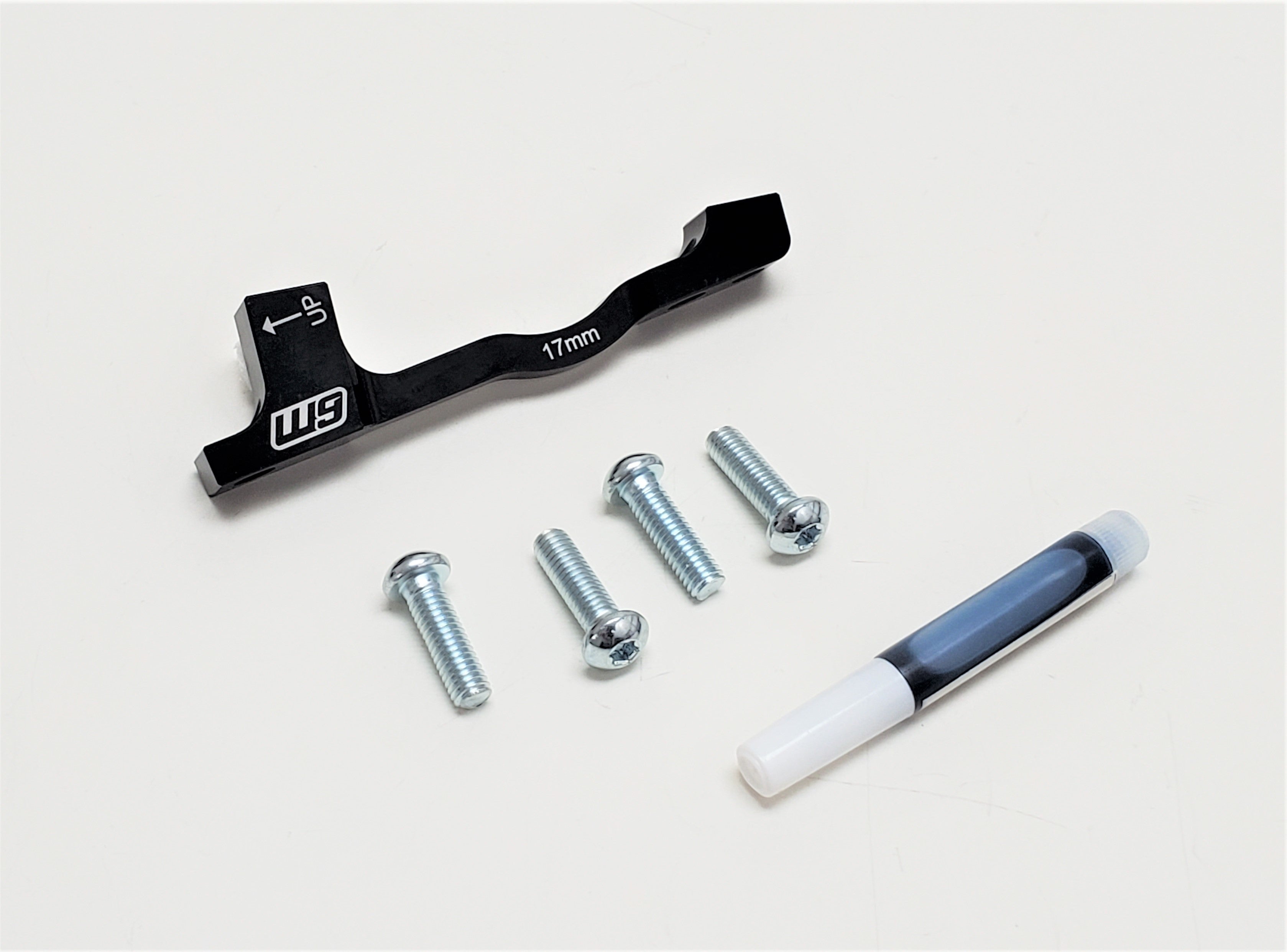 Warp9 220mm FRONT Brake Rotor Adapter