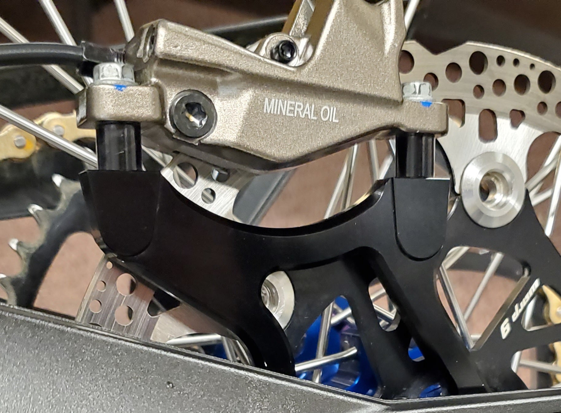 Warp9 220mm REAR Brake Rotor Adapter