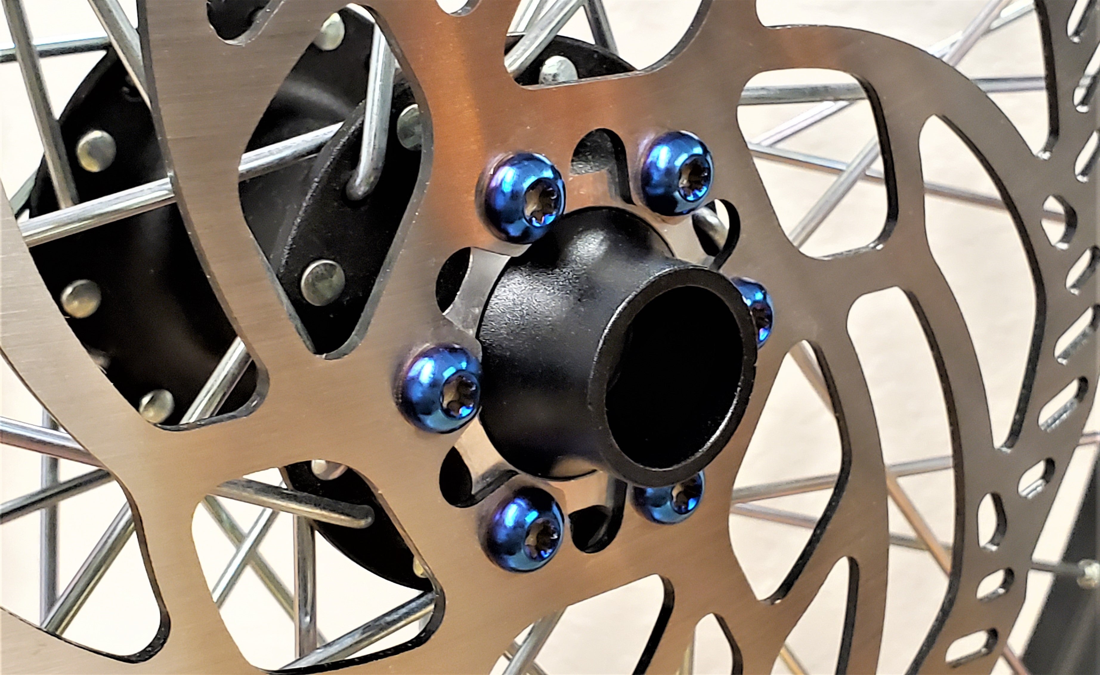 Titanium Brake Rotor Bolts by Warp 9