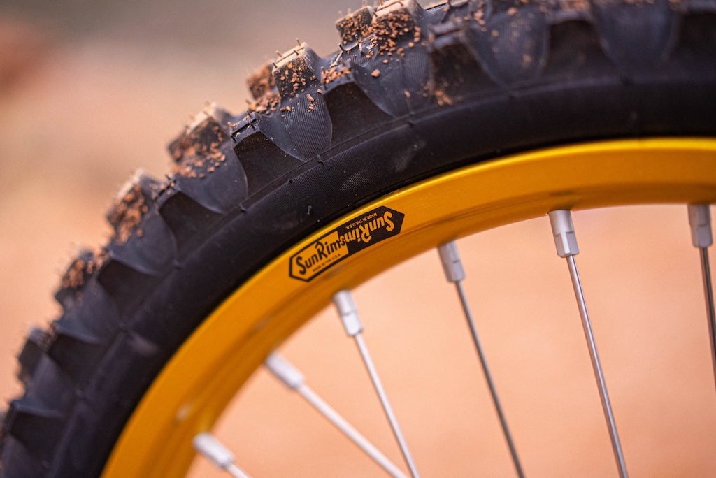 Excel 21" complete Front Wheel + Tire for KTM 85 or Freeride Fork