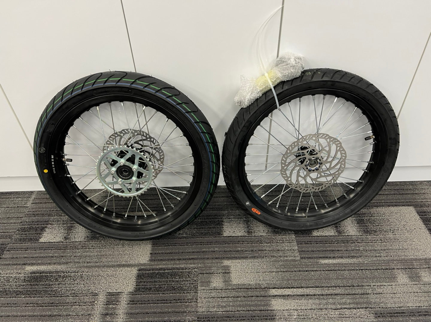 Surron Light Bee - OEM 17" Supermoto Wheelset (also fits, E Ride Pro, and Ventus One)